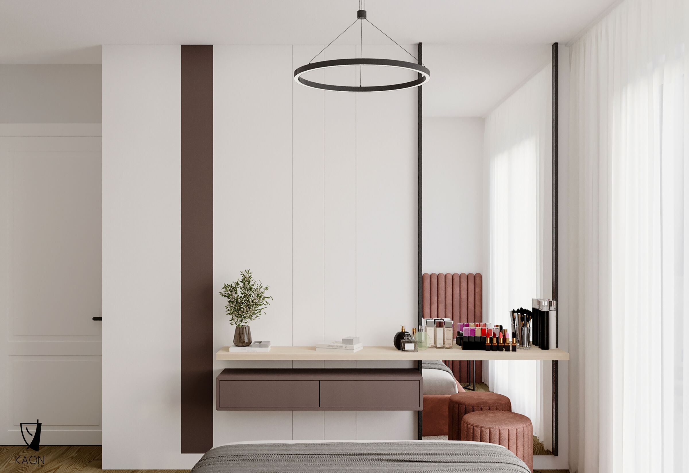 'Renaissance of Light and Shadow' Design: KAON line Client: Private Location: Prishtinë, Kosovë
