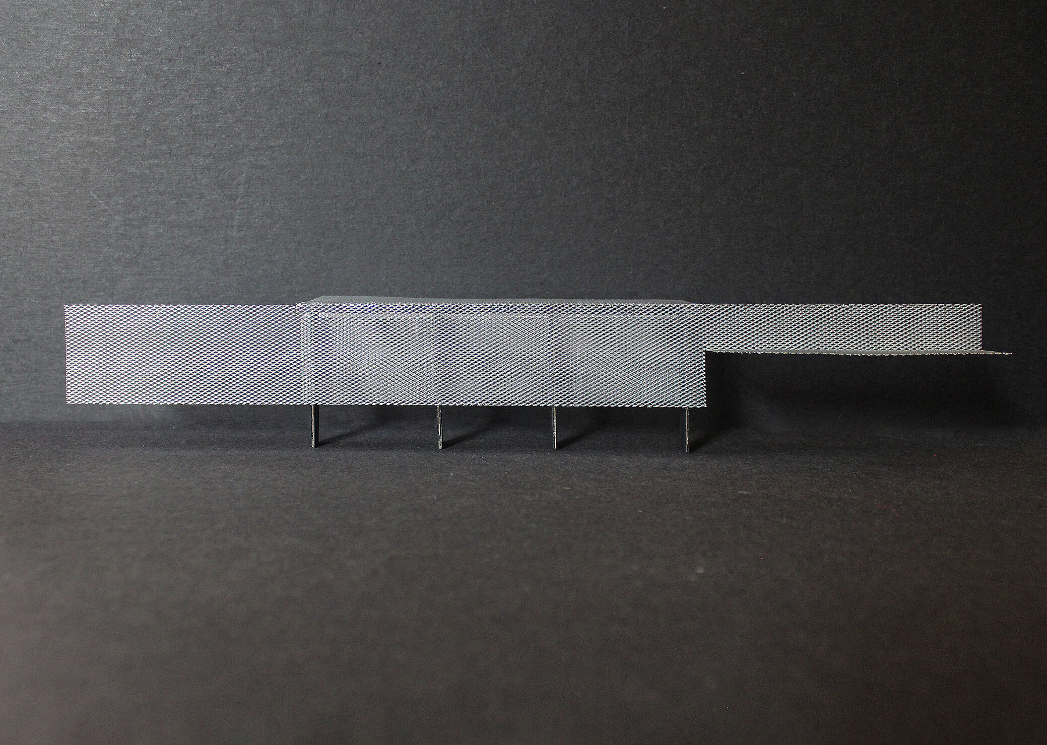 Maqueta vista frontal