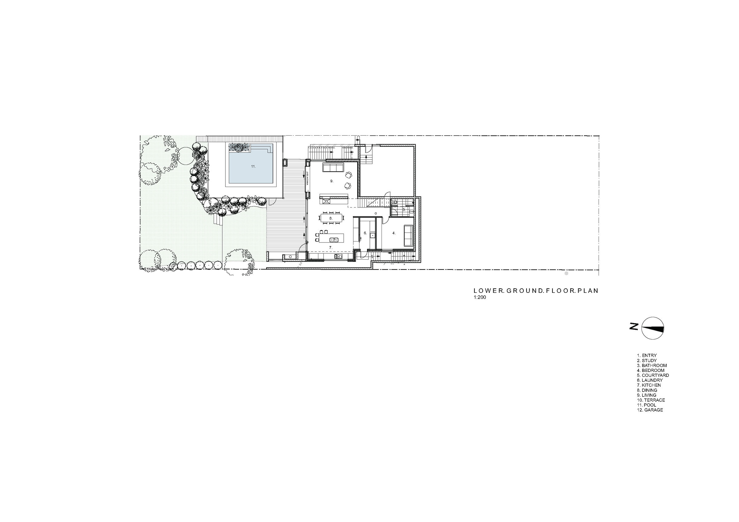 Lower ground floorplan