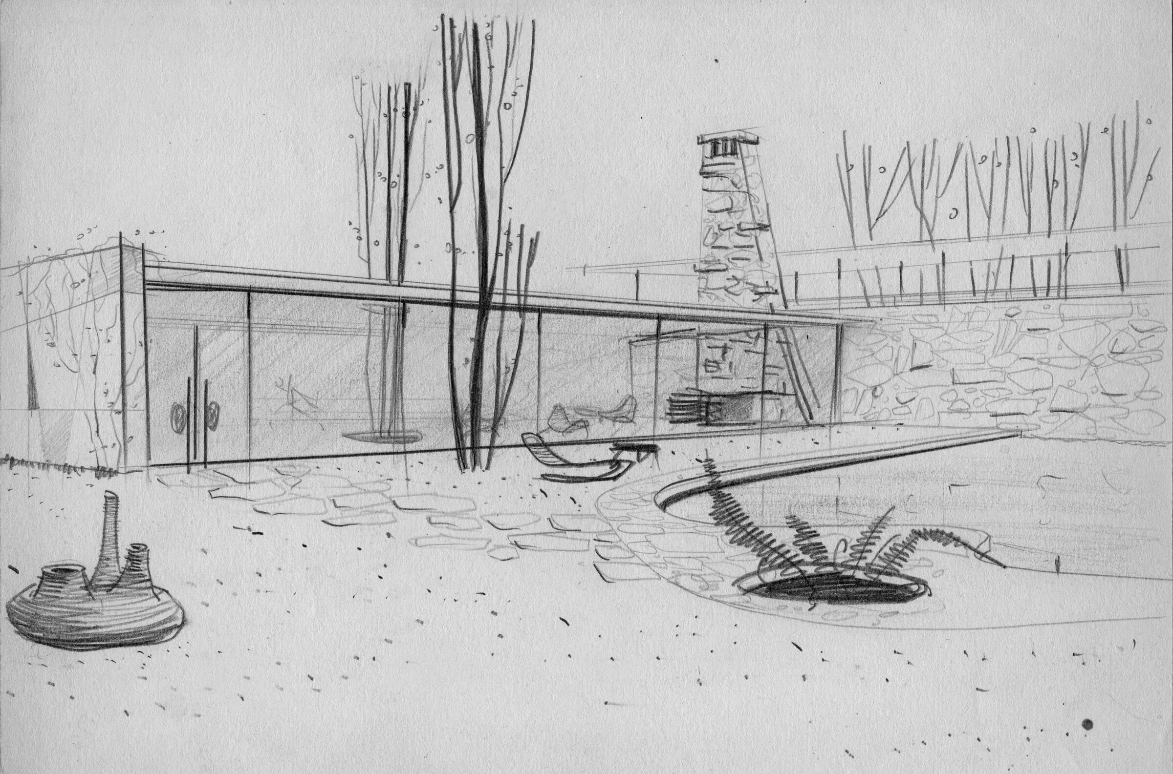 sketch by Konsulov Anatoliy Dmitrievich