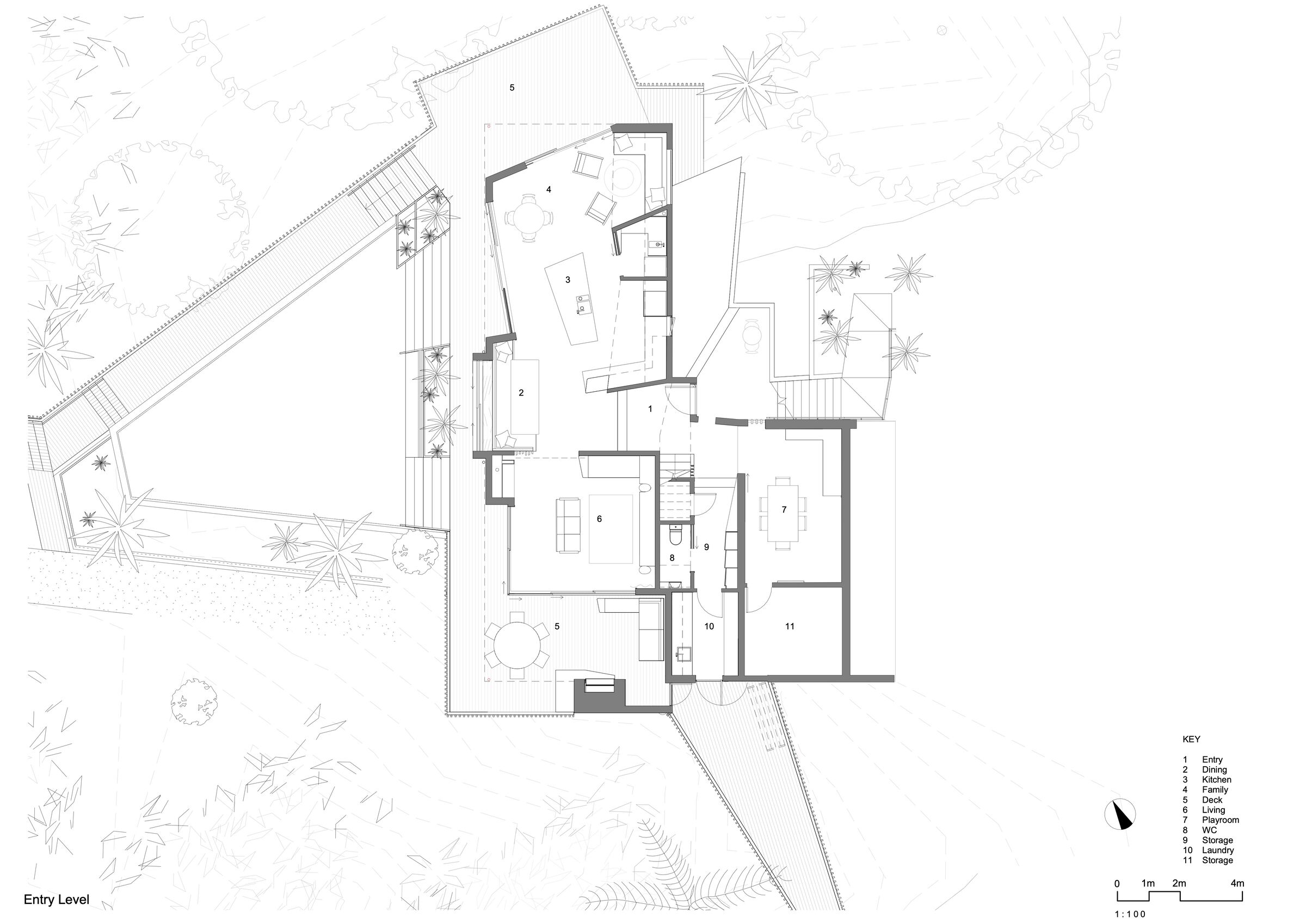 lower floor plan