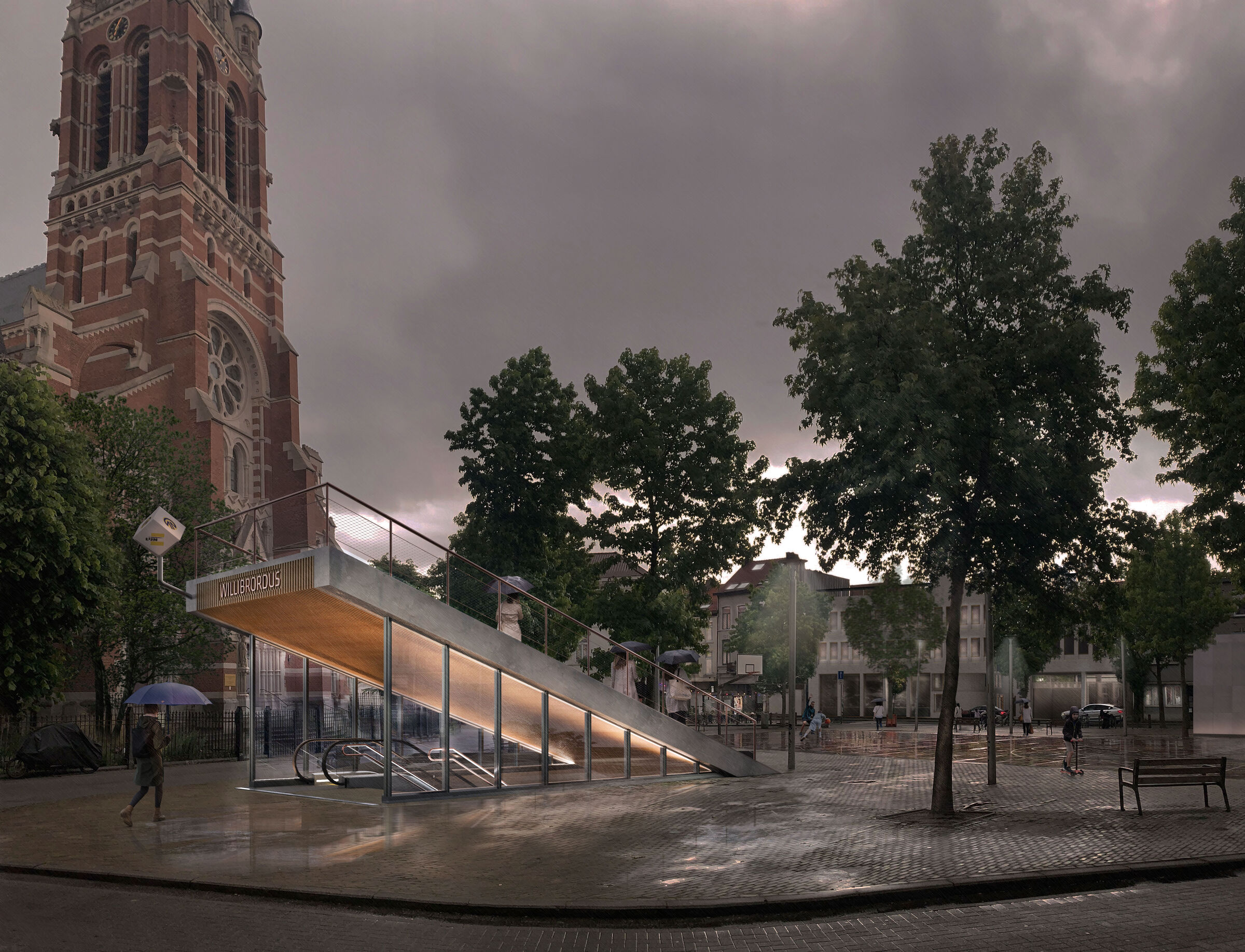 Willibrordus entrance