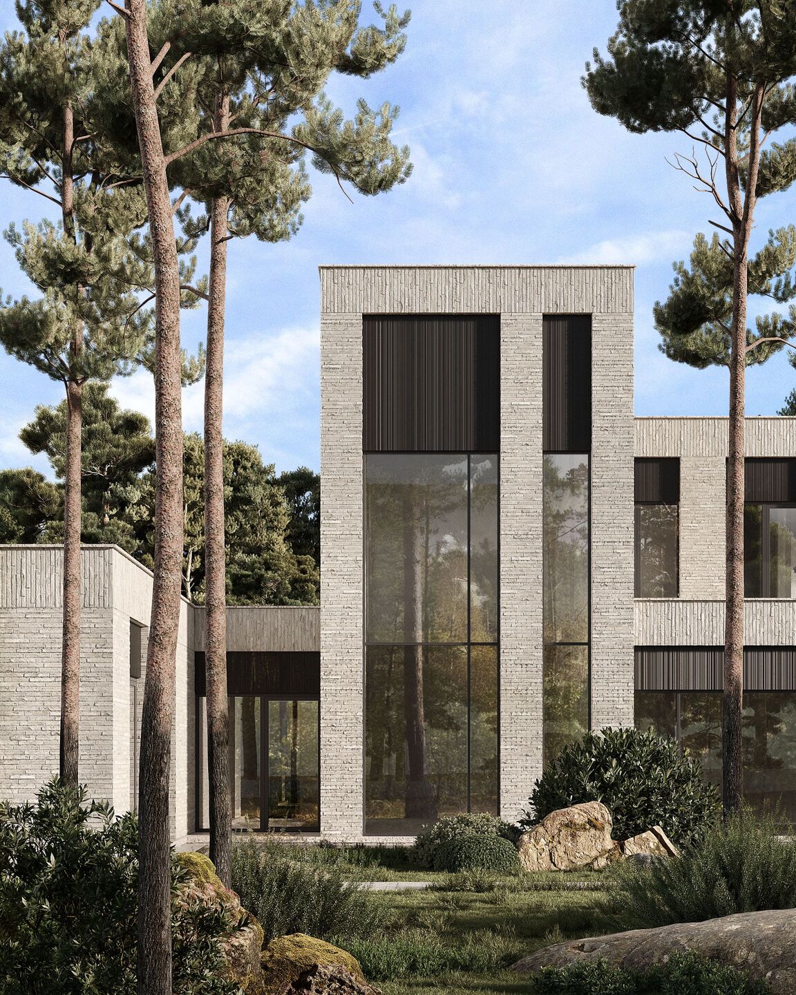Green island private residence. Architecture & interior design by RYMAR.STUDIO