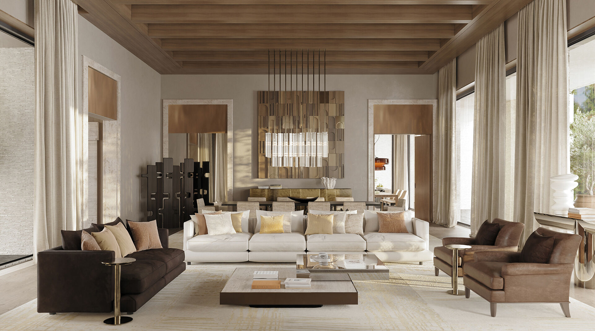 Green island private residence. Architecture & interior design by RYMAR.STUDIO