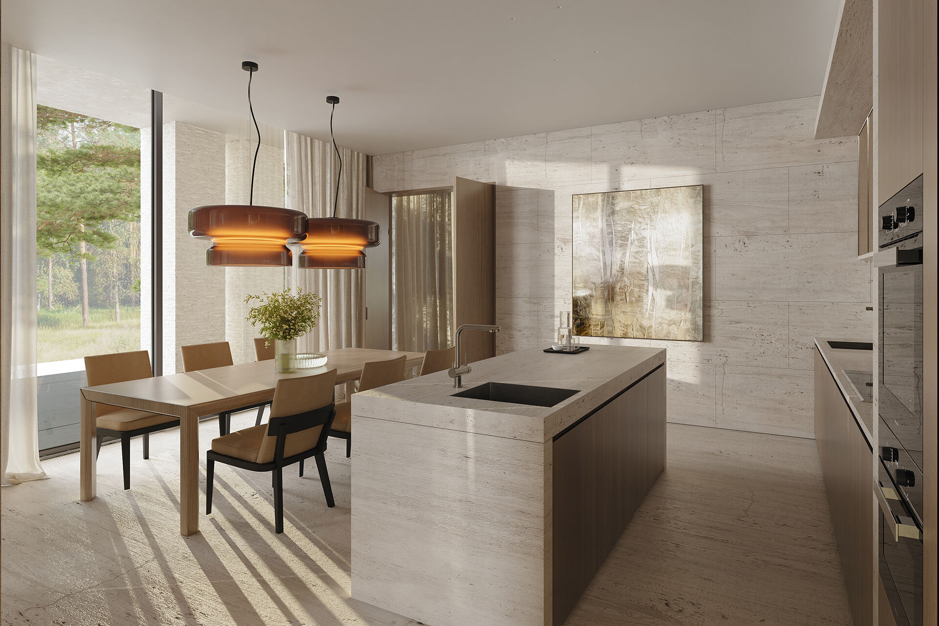 Green island private residence. Architecture & interior design by RYMAR.STUDIO