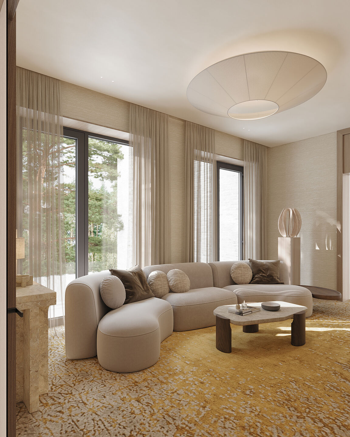 Green island private residence. Architecture & interior design by RYMAR.STUDIO