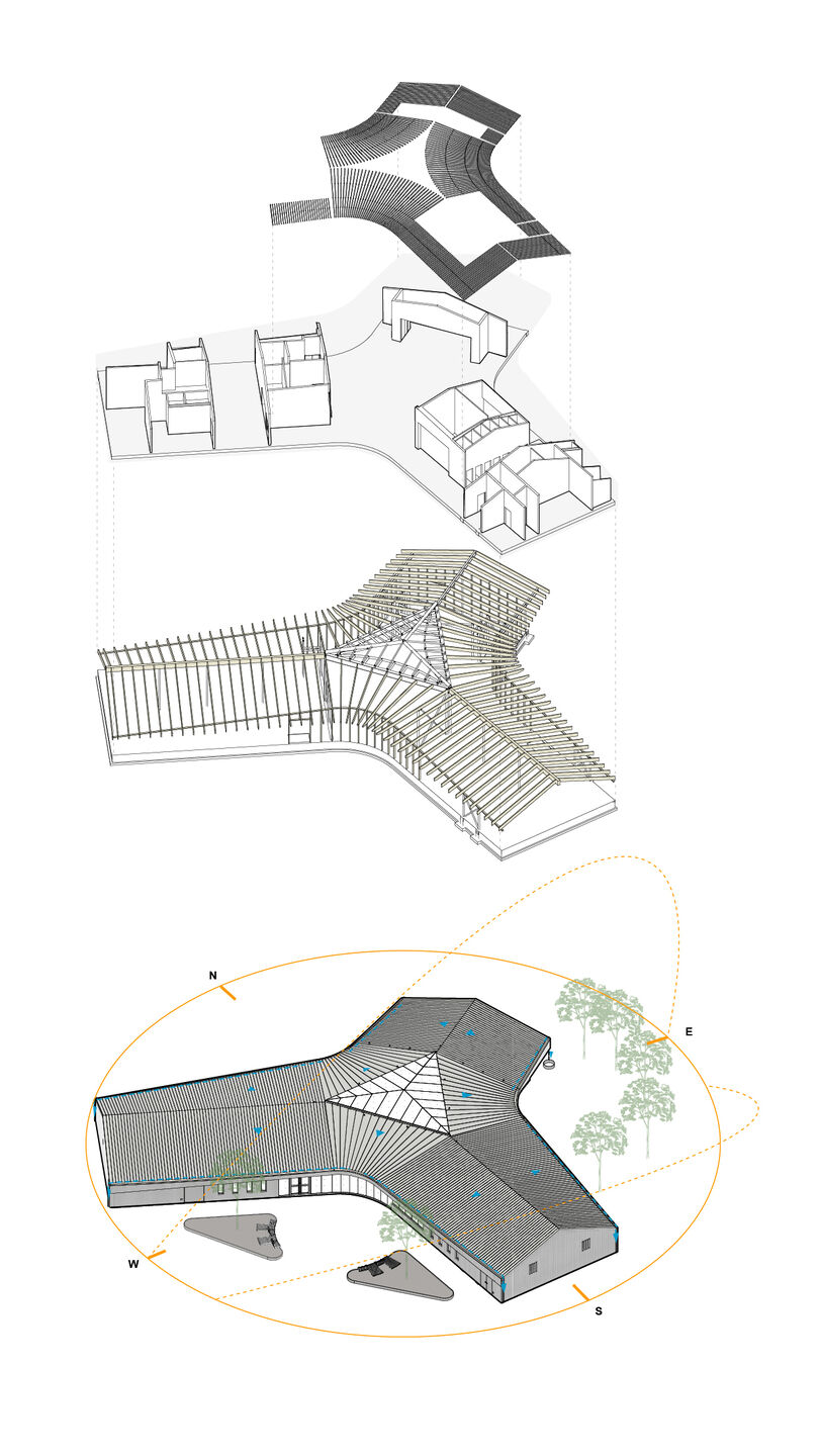 Building Composition – Axonometric