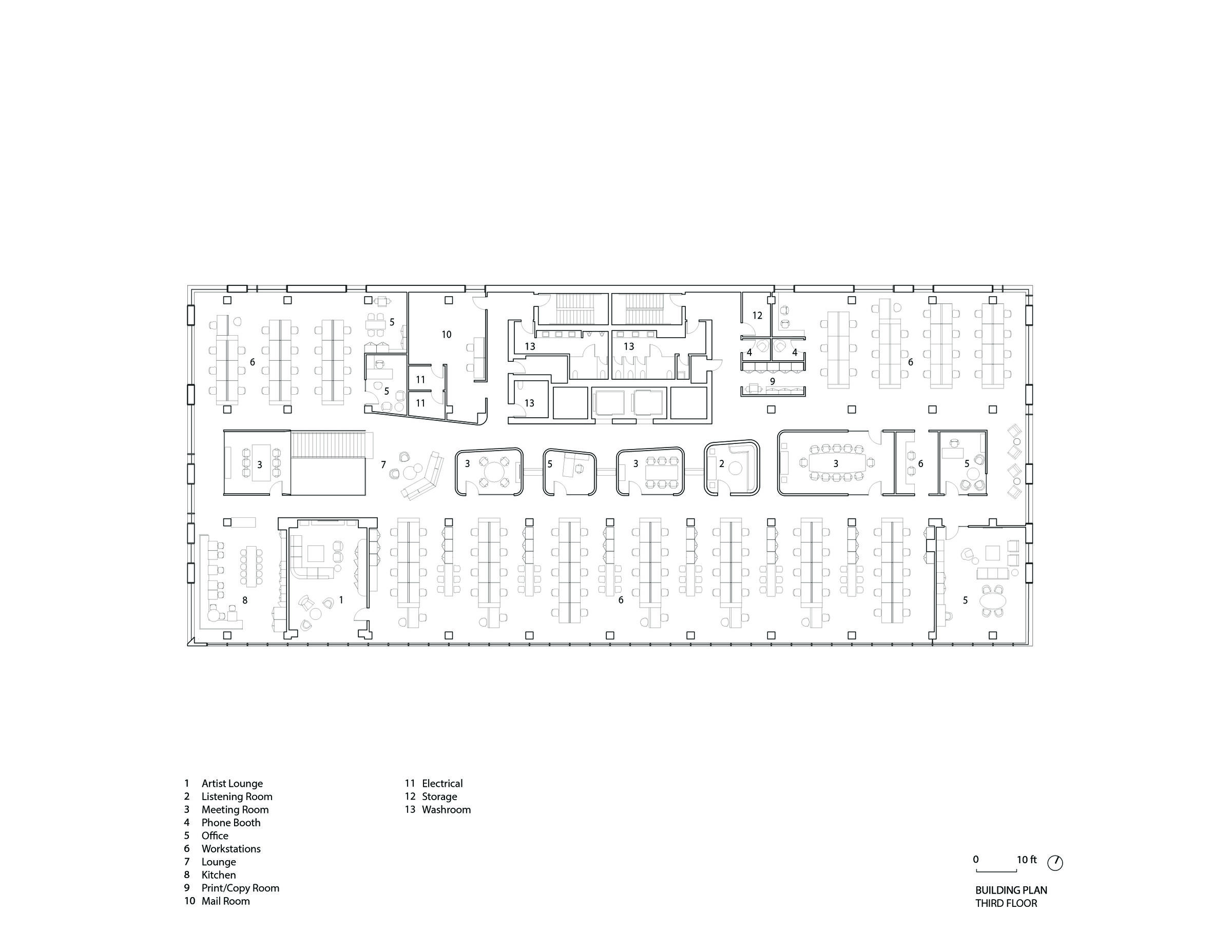 Third Floor Plan