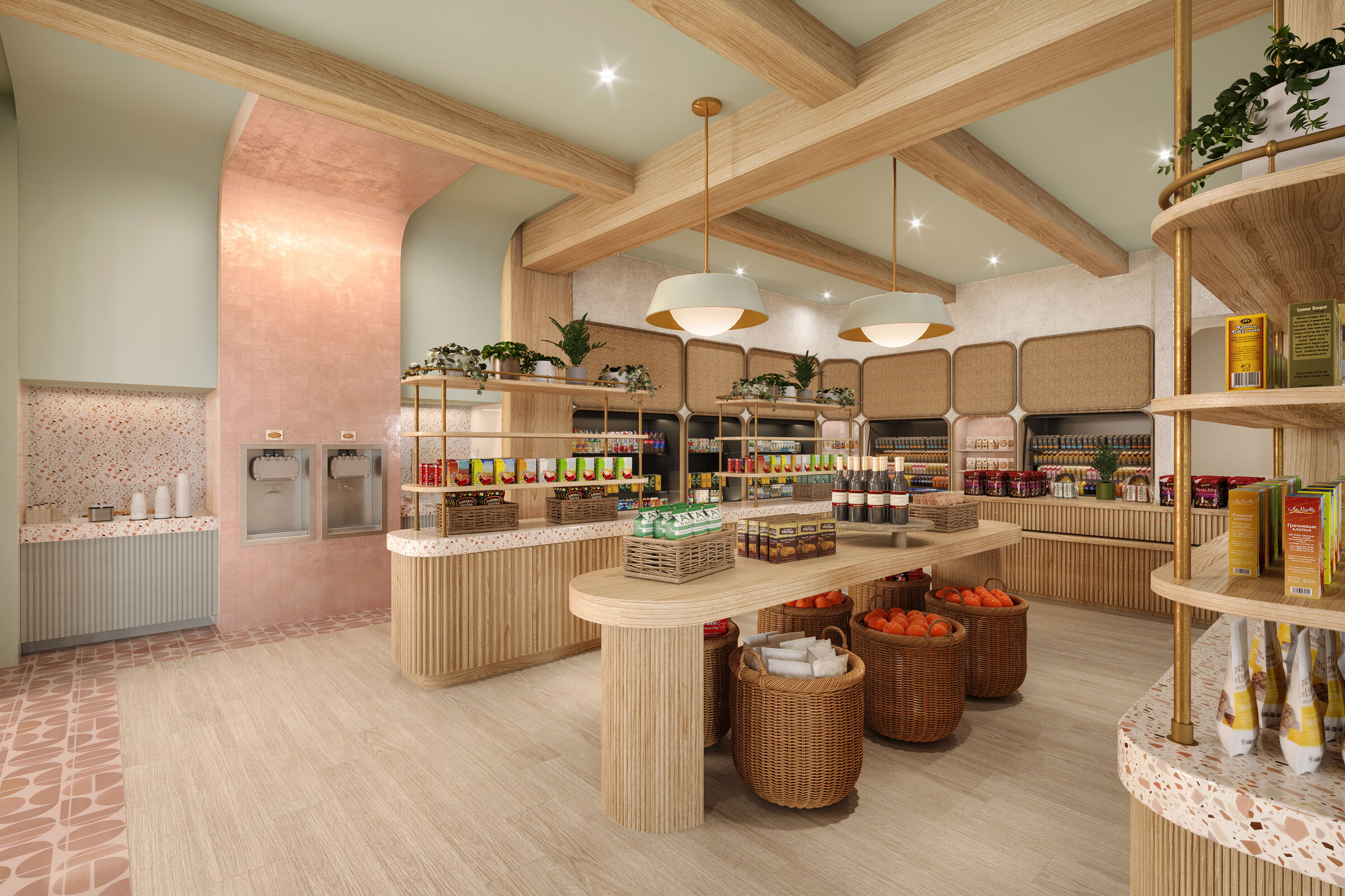 Emerald Bay Market FroYo & Retail Display