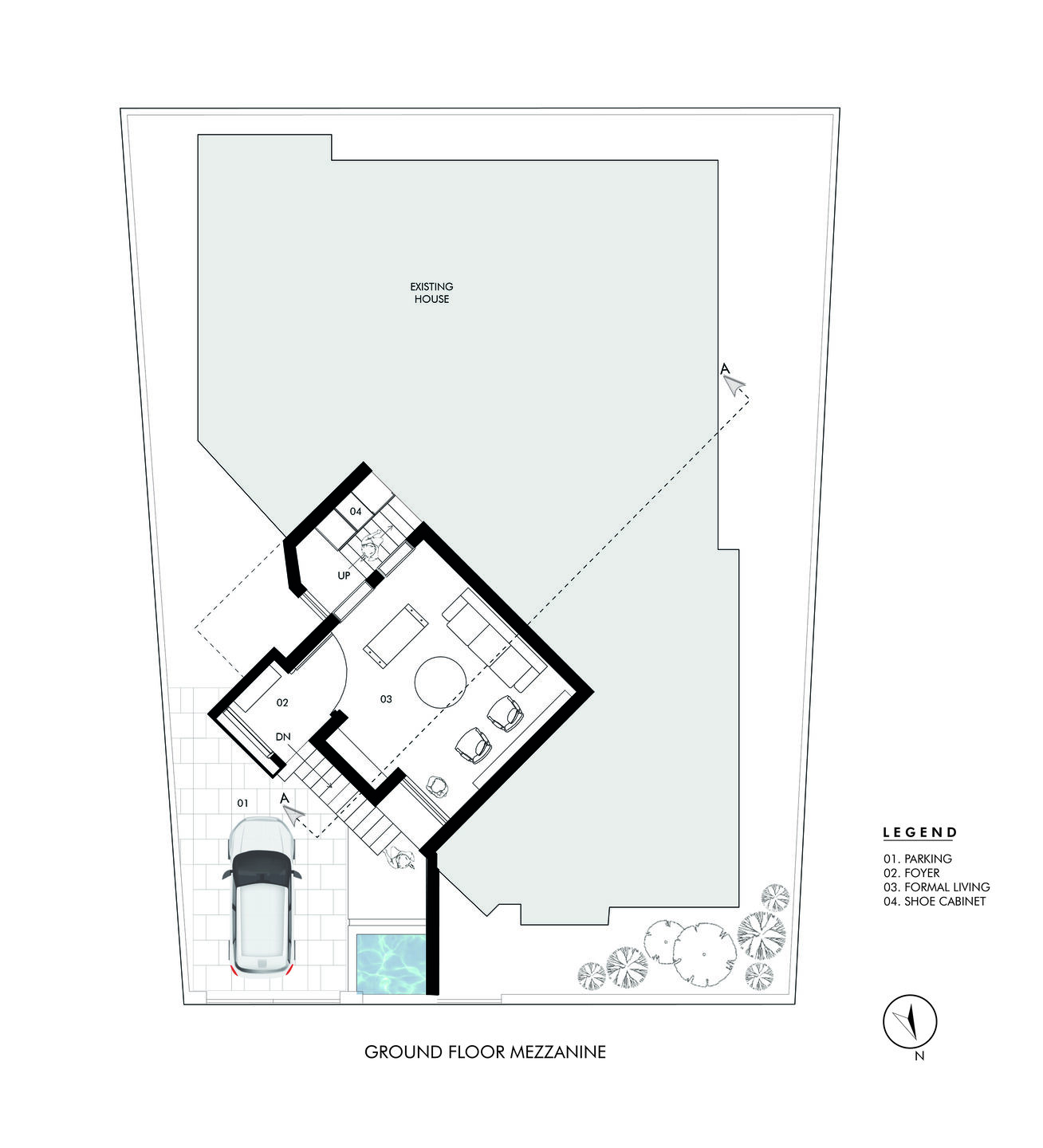 Ground Floor_Mezzanine Plan