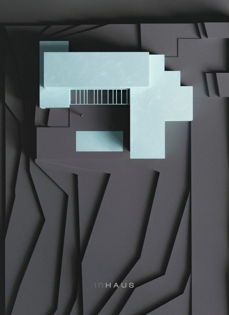 Maqueta verde dibujo