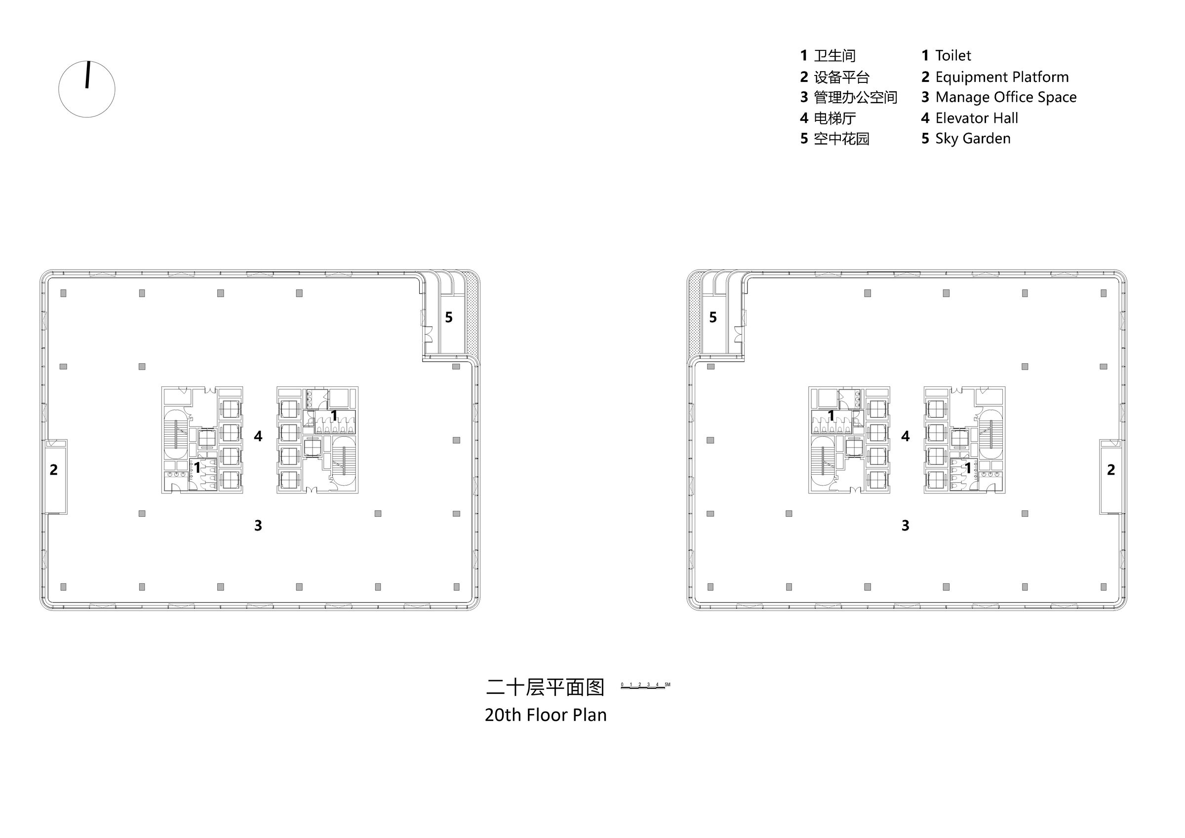 20th Floor Plan