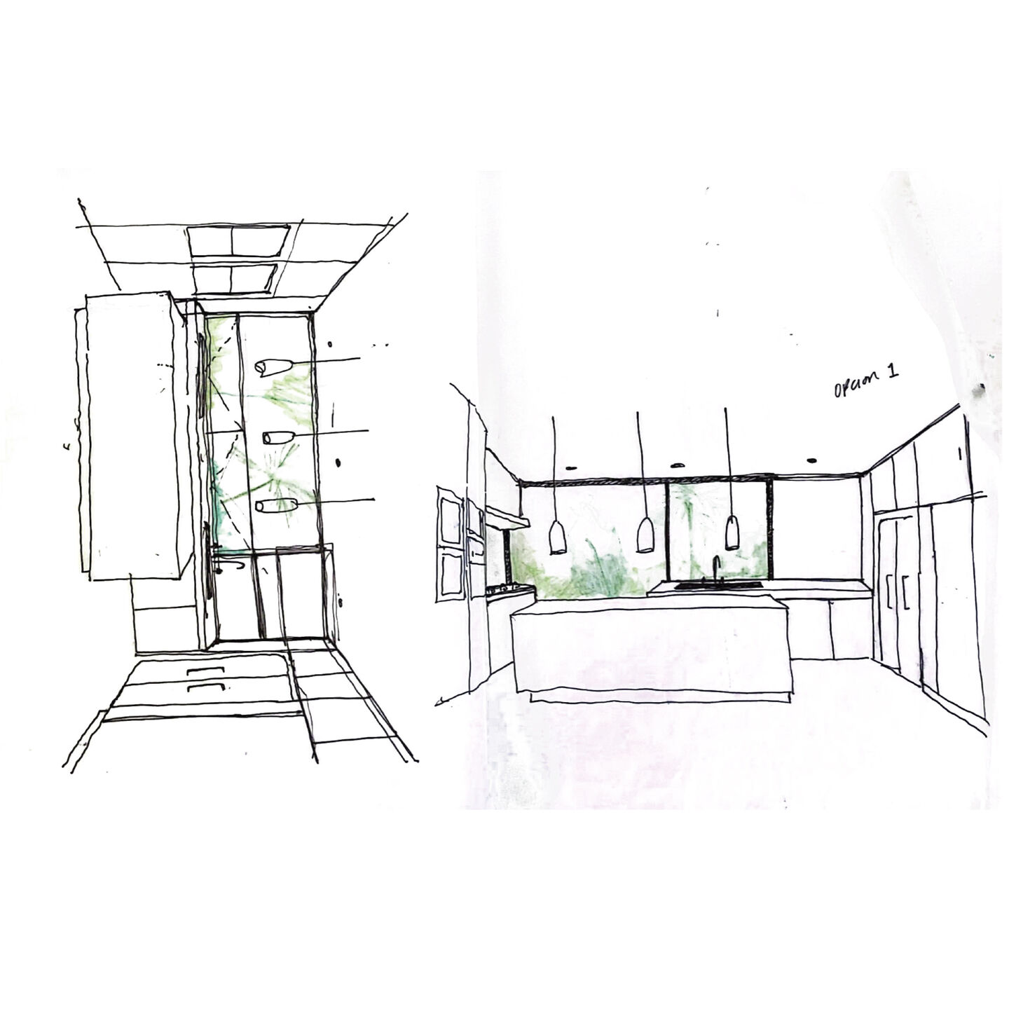 CROQUIS COCINA