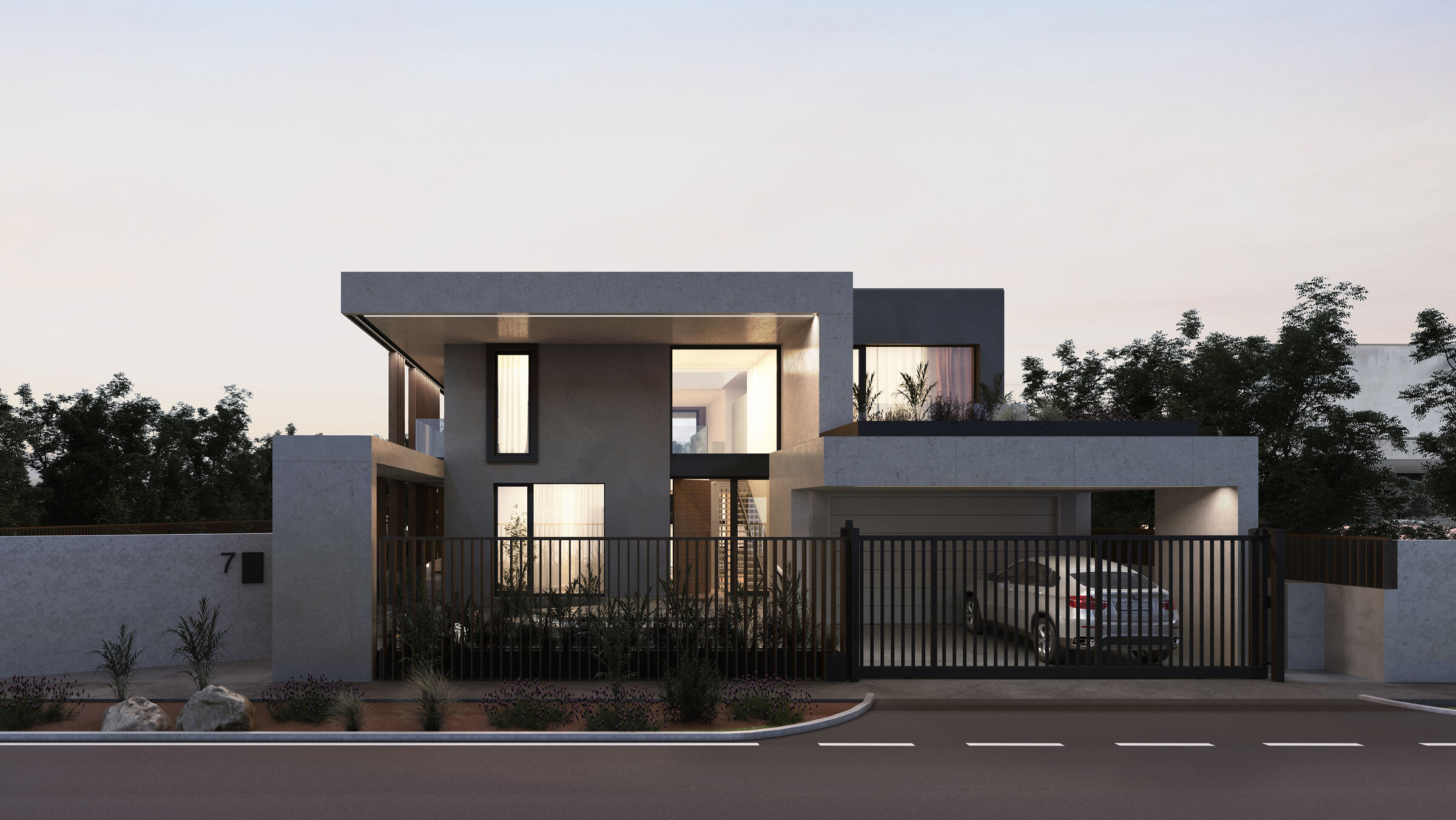 3d perspective - street view