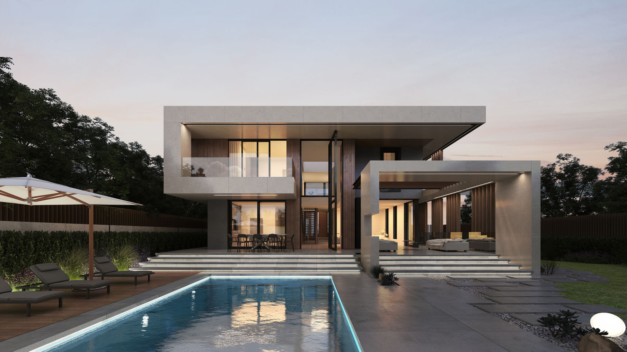 3d perspective - pool