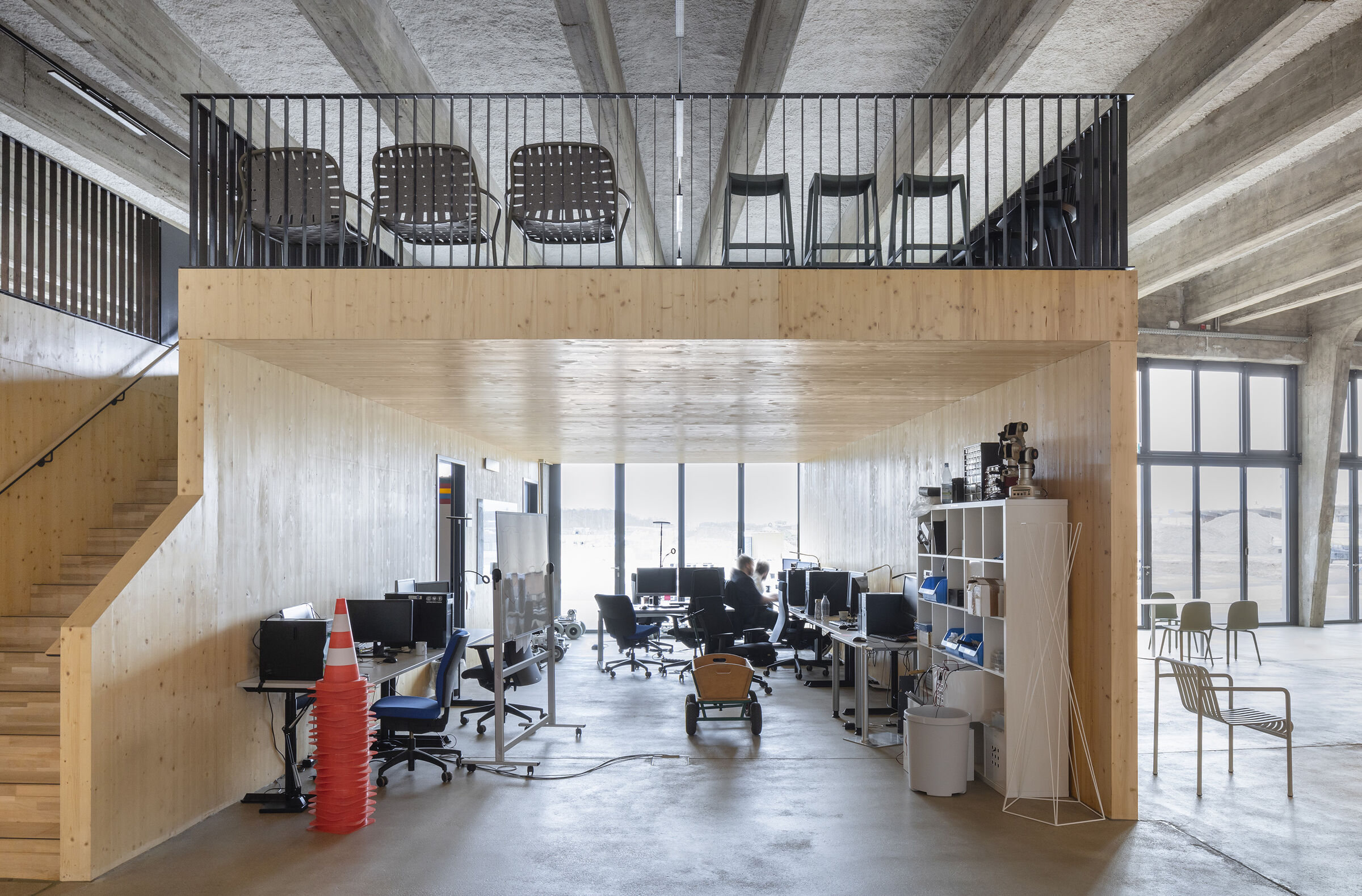 Neben dem DFKI und der Hochschule sind auch Start-ups in das CIC gezogen.