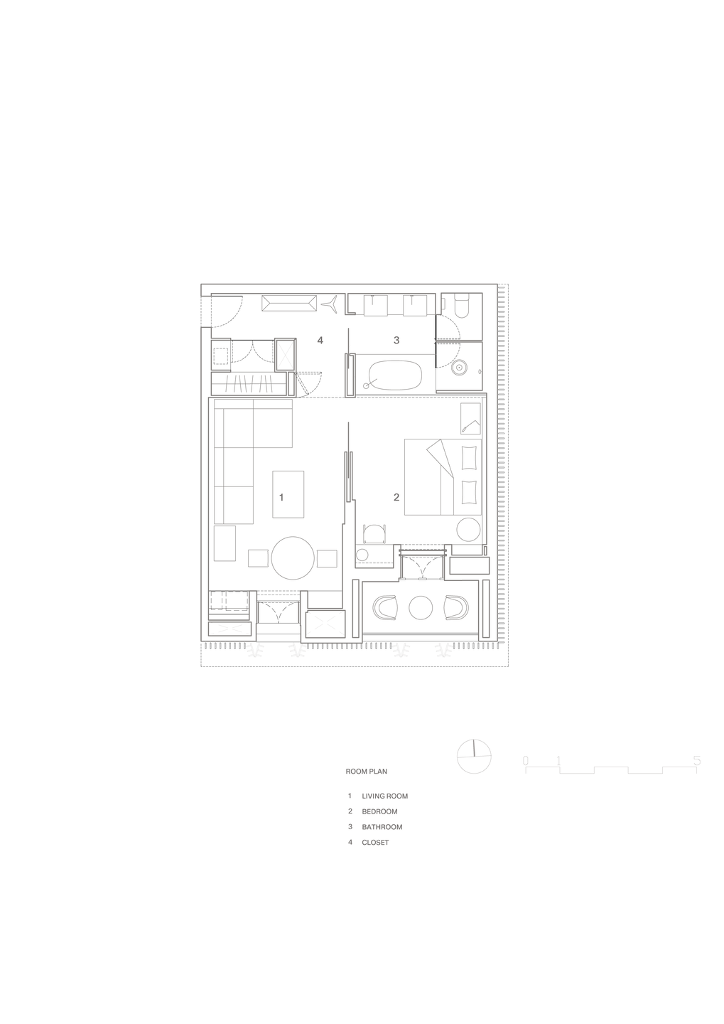 64 sqm ROOM PLAN