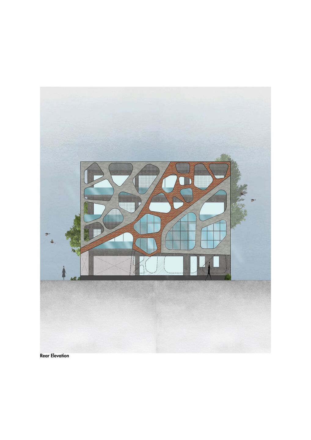 Rear elevation