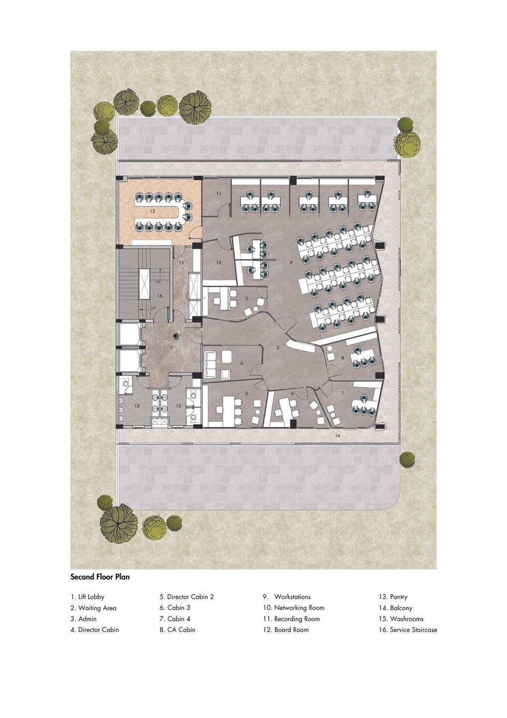 2nd floor plan