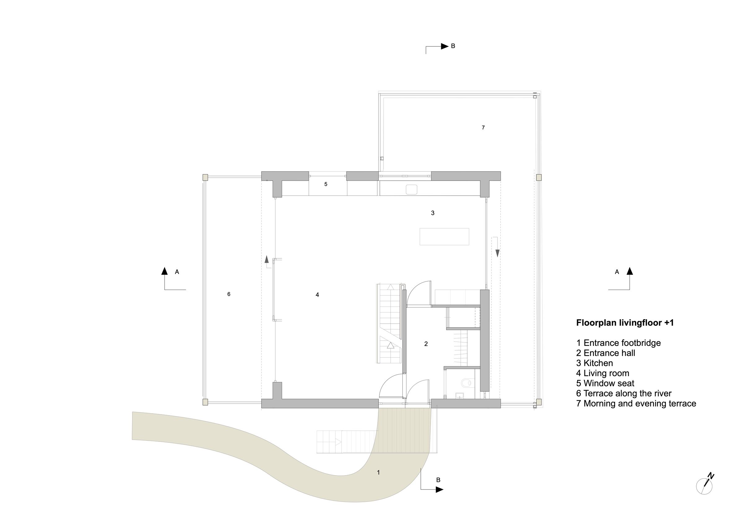 Floorplan Livingfloor +1