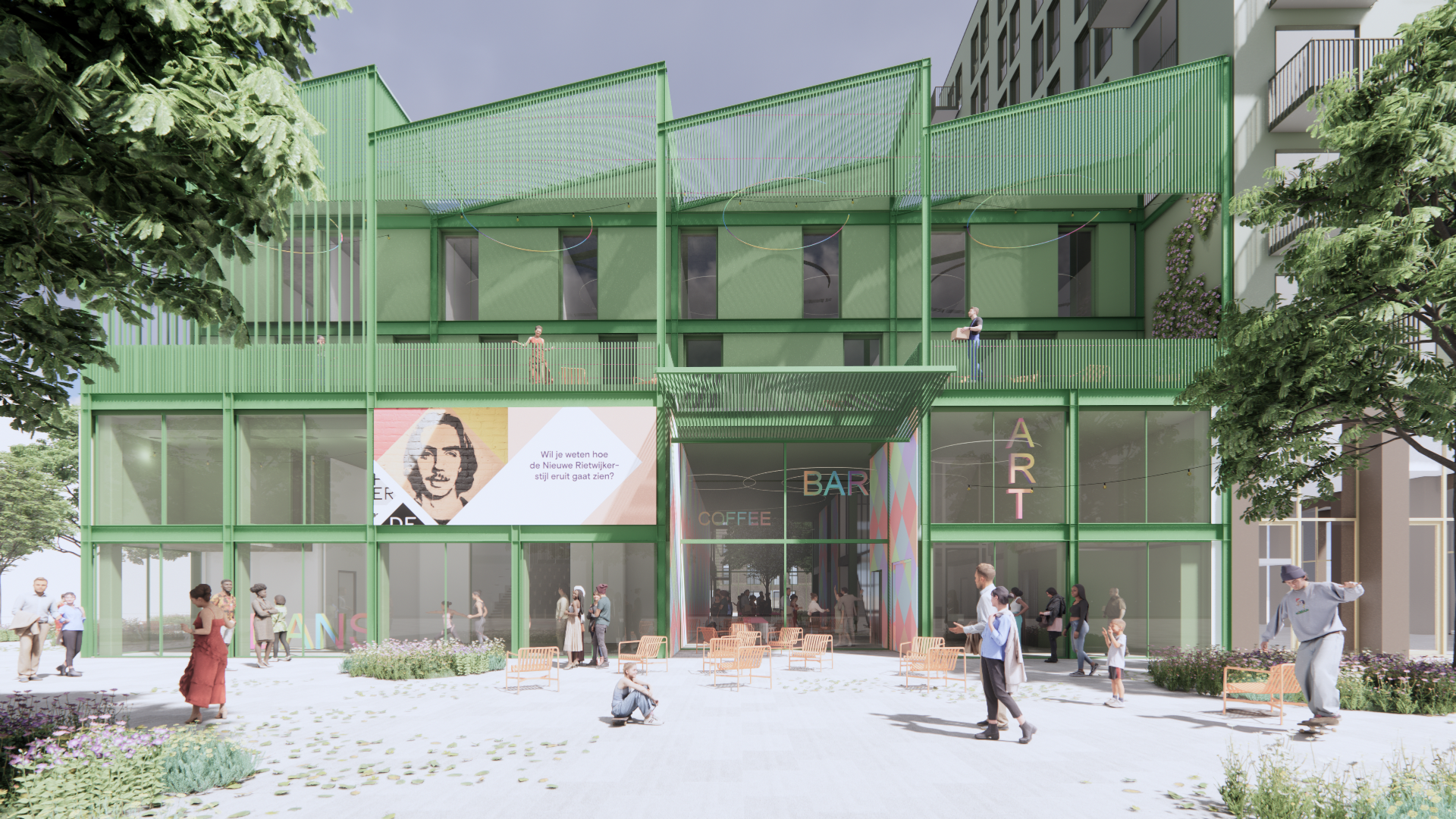 Facade De Nieuwe Rietwijker