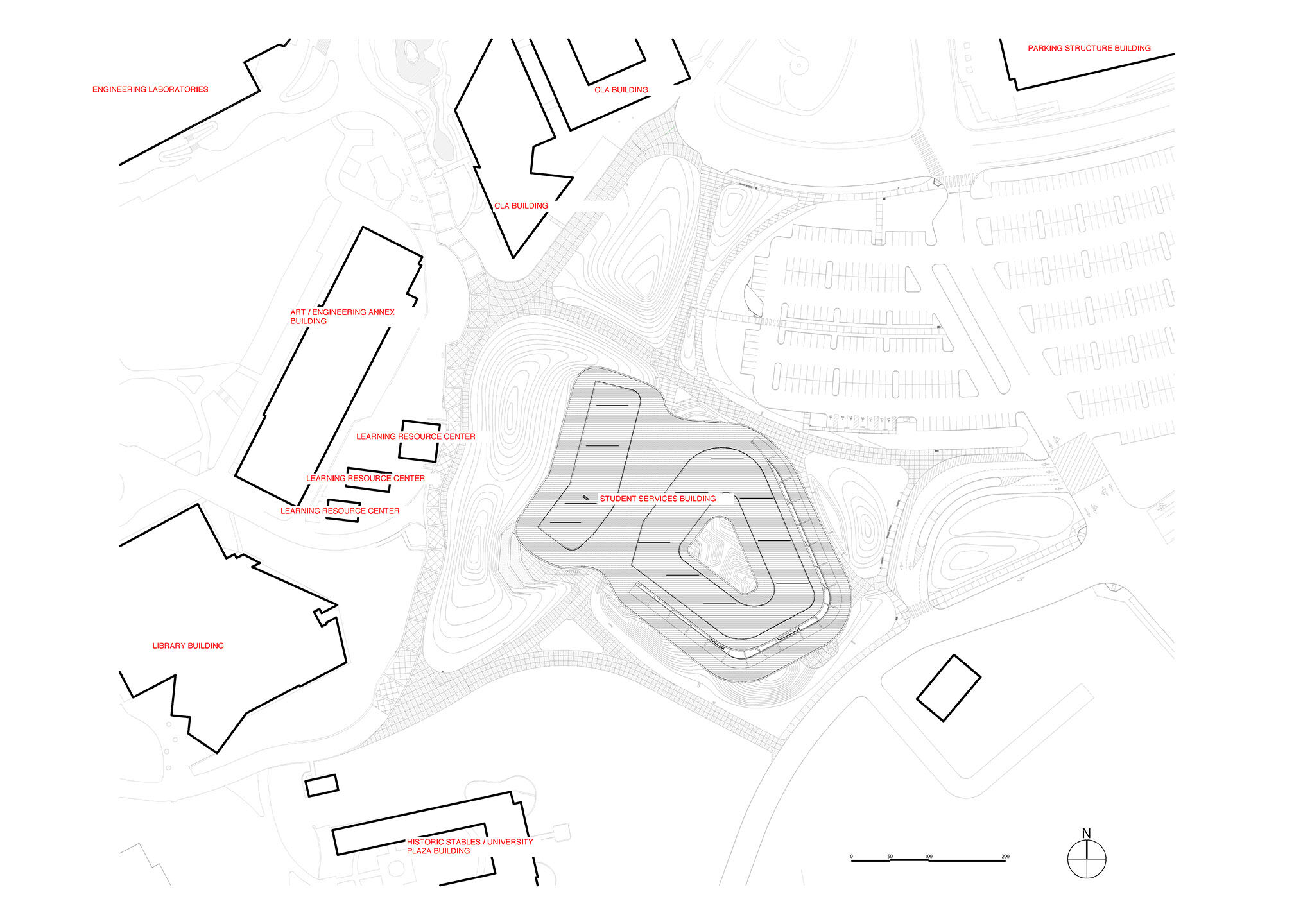 Student Services Building Site Plan