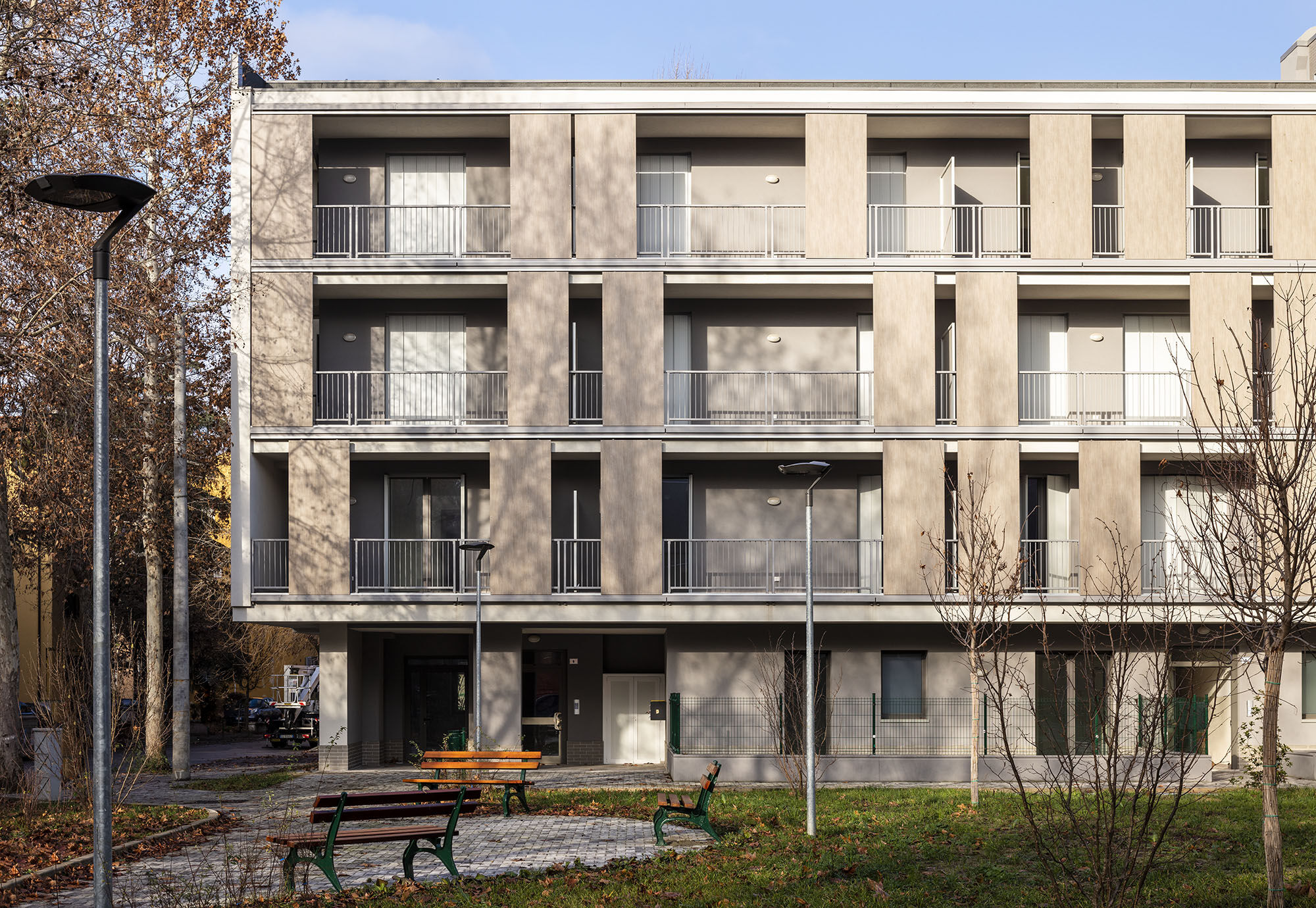 Beroaldo ERP, East elevation