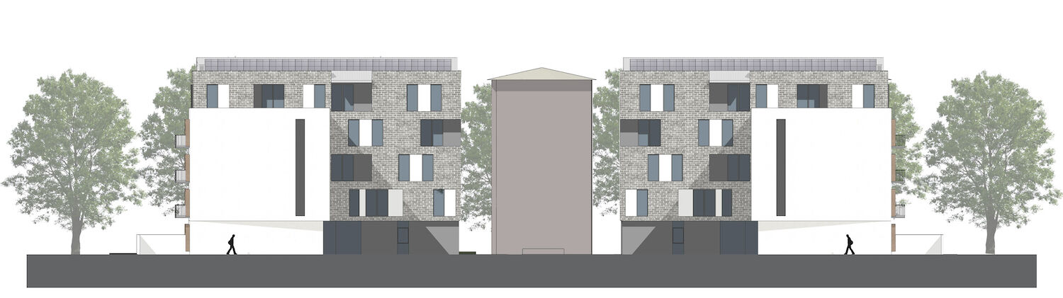 Beroaldo ERP, North elevation
