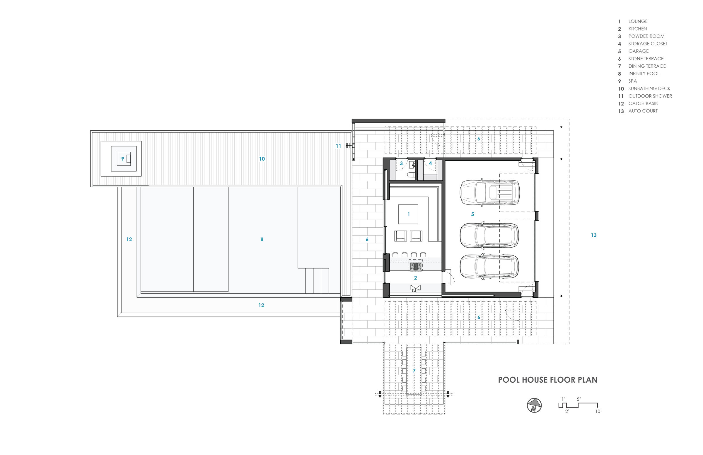 Pool House Floor Plan