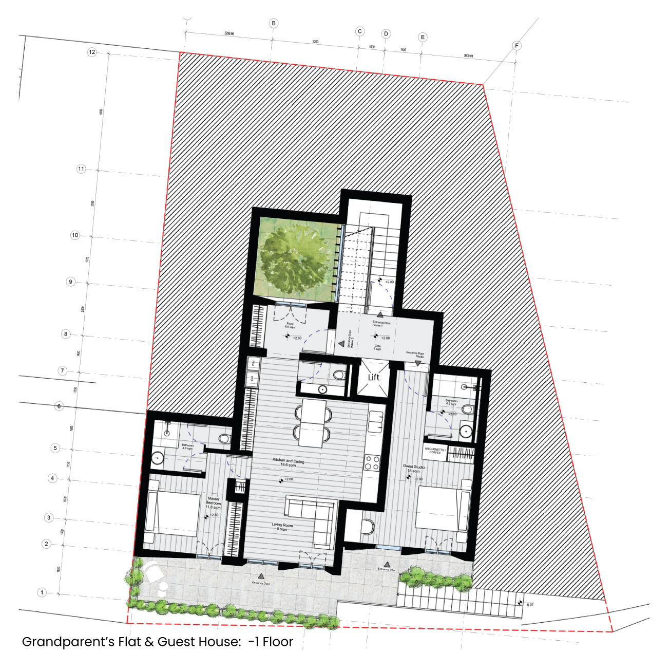 Ground Floor - Guest Houses