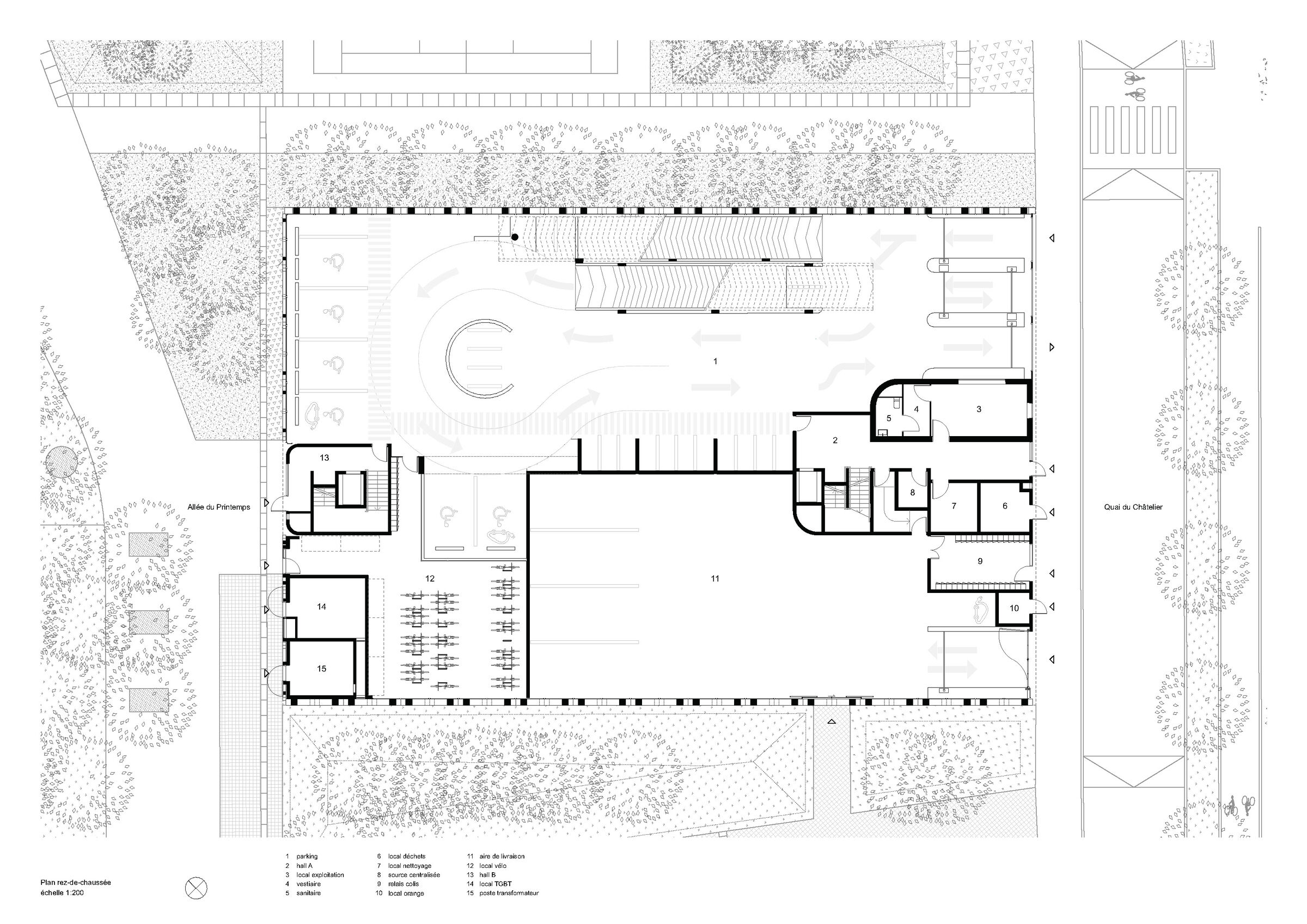 Groundfloor plan