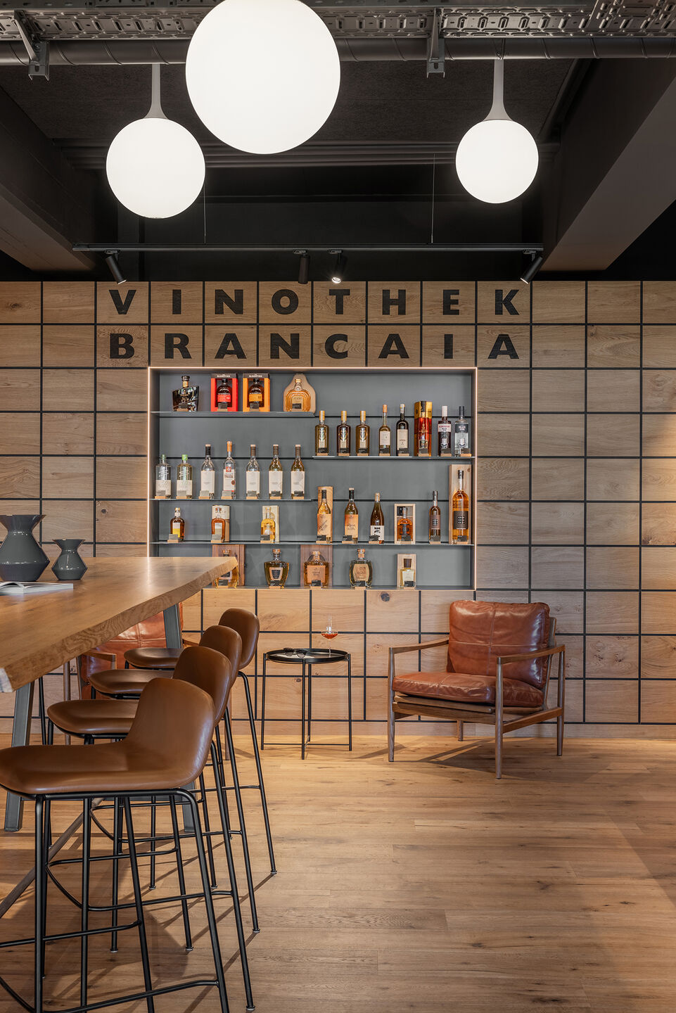 Vintage inspired wine shop