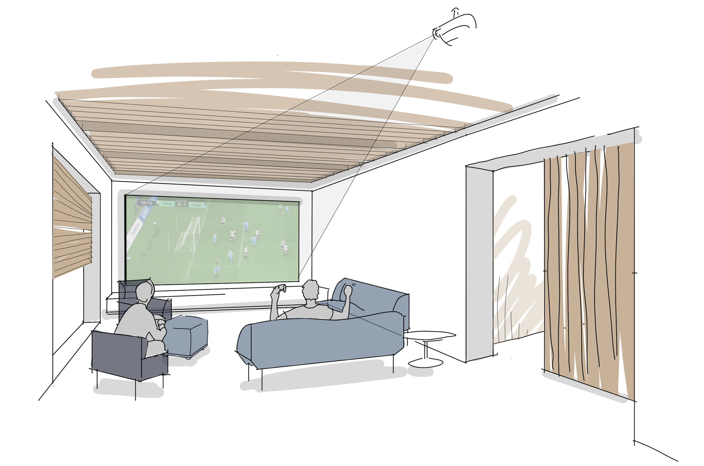 Sketch tv area