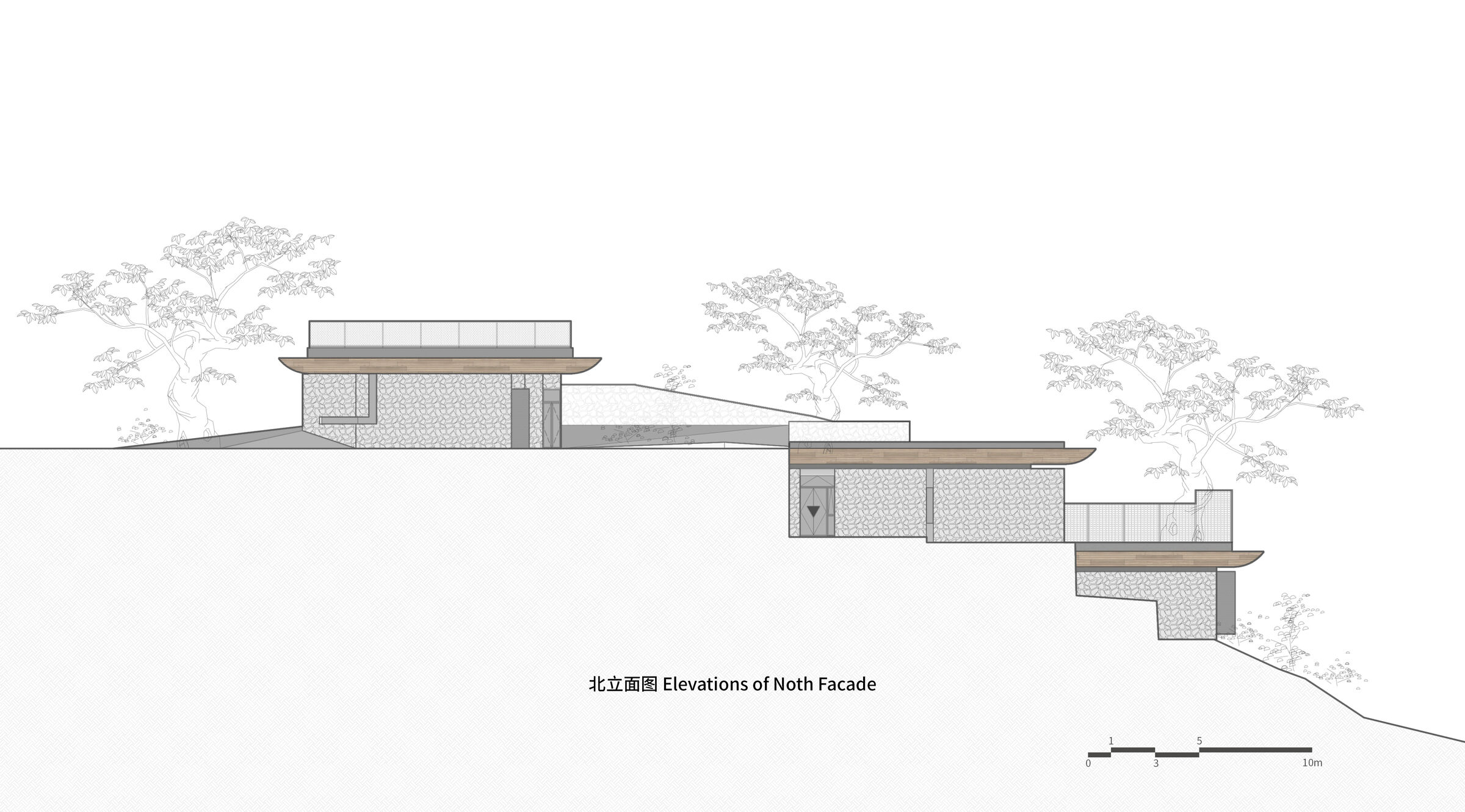 North Elevation of Cliff Homestay