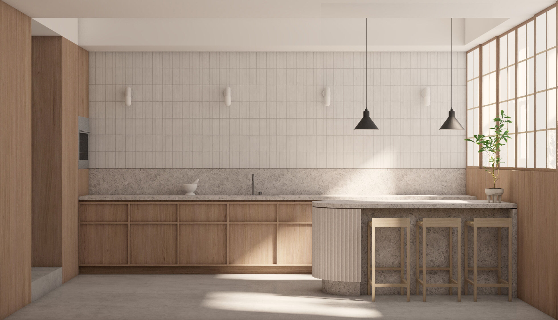Kitchen with Island