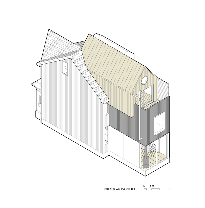 Exterior Axonometric