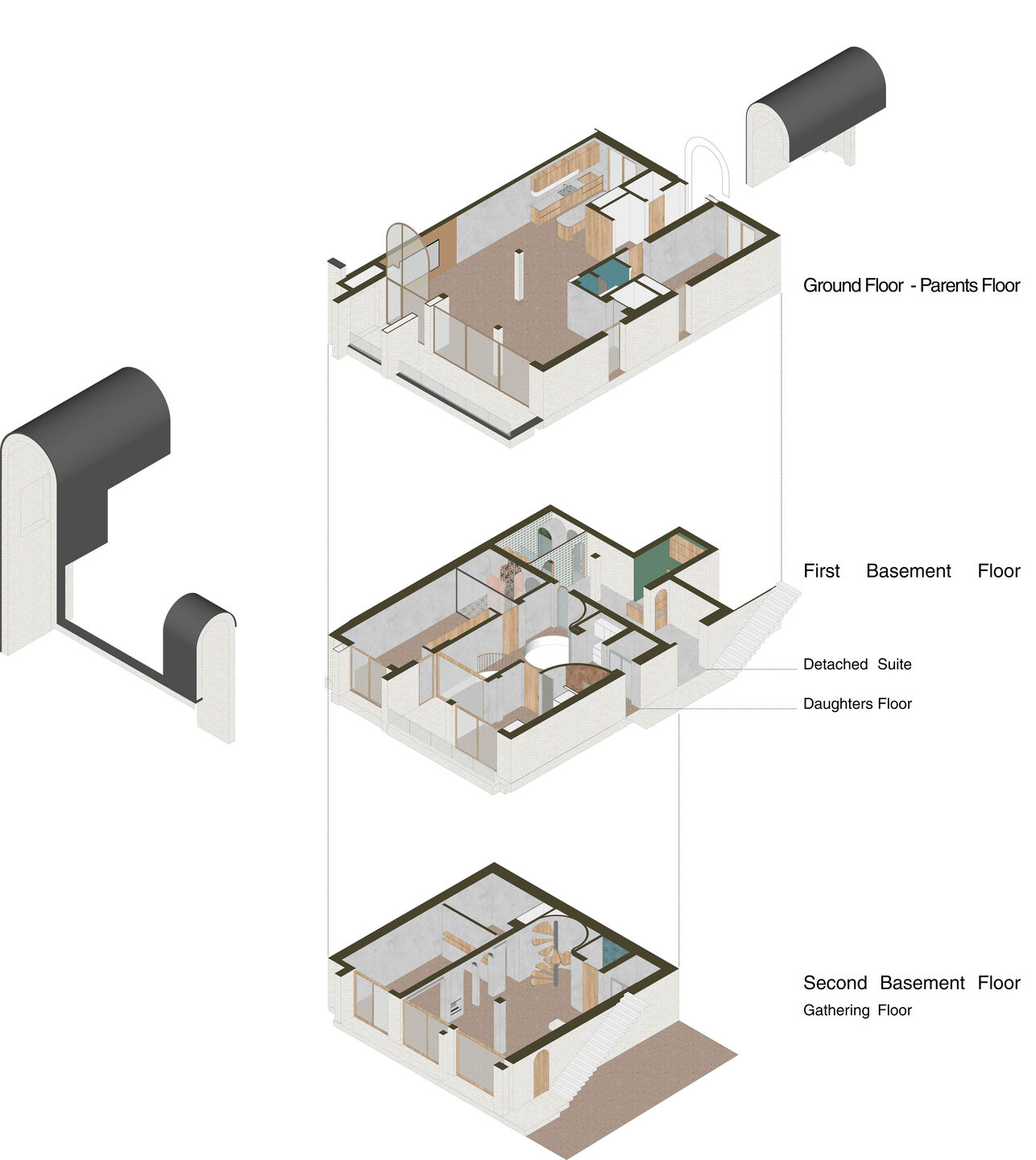 Exploded Plan Diagram
