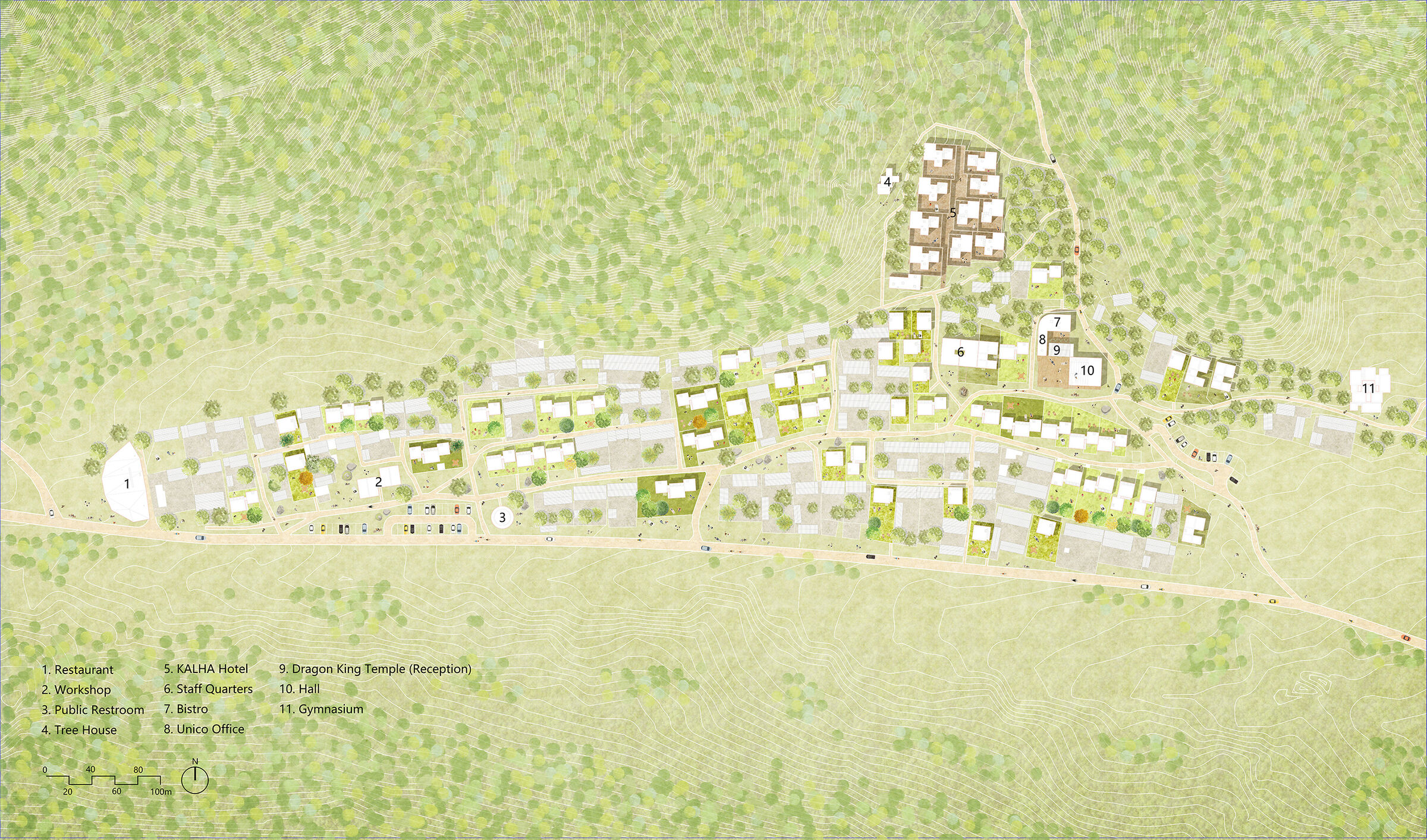 General plan of “Unico”
