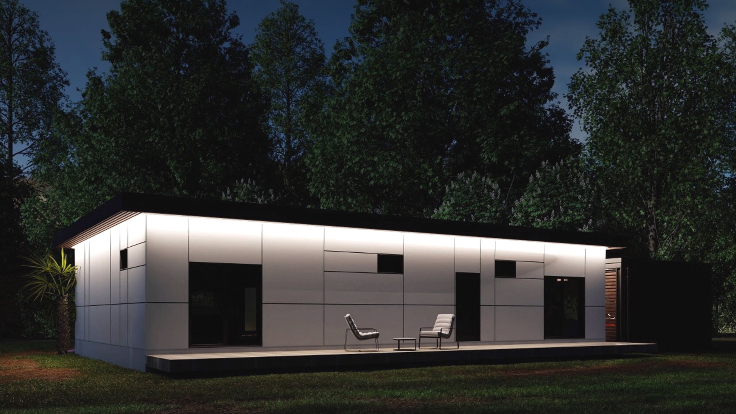 Concept Image of The Quantum (Mondrian Elevation) - Rear
