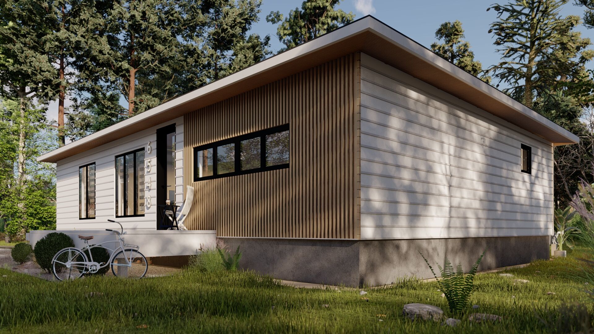 Concept Image of The Quantum - Exterior Siding Details