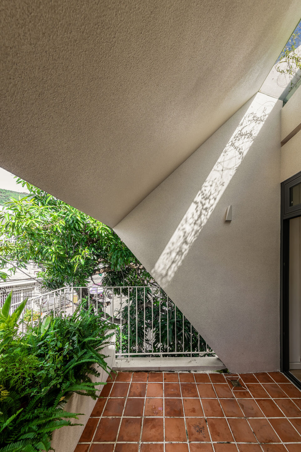 greenery enhances privacy