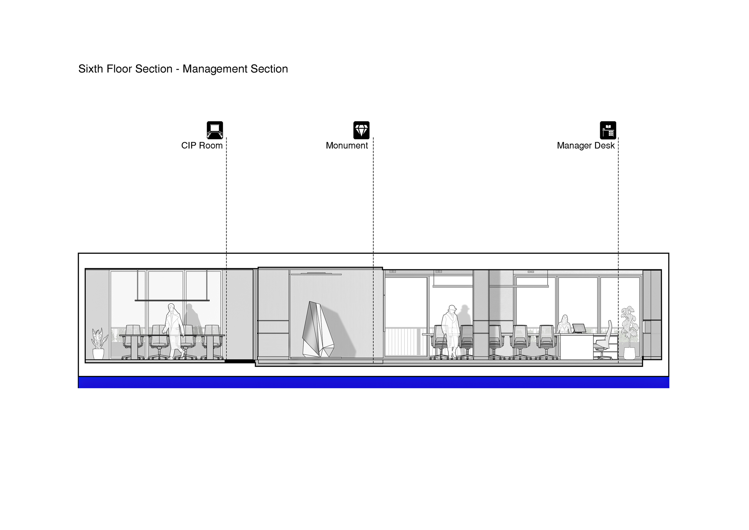 6th Floor Section - Management Section
