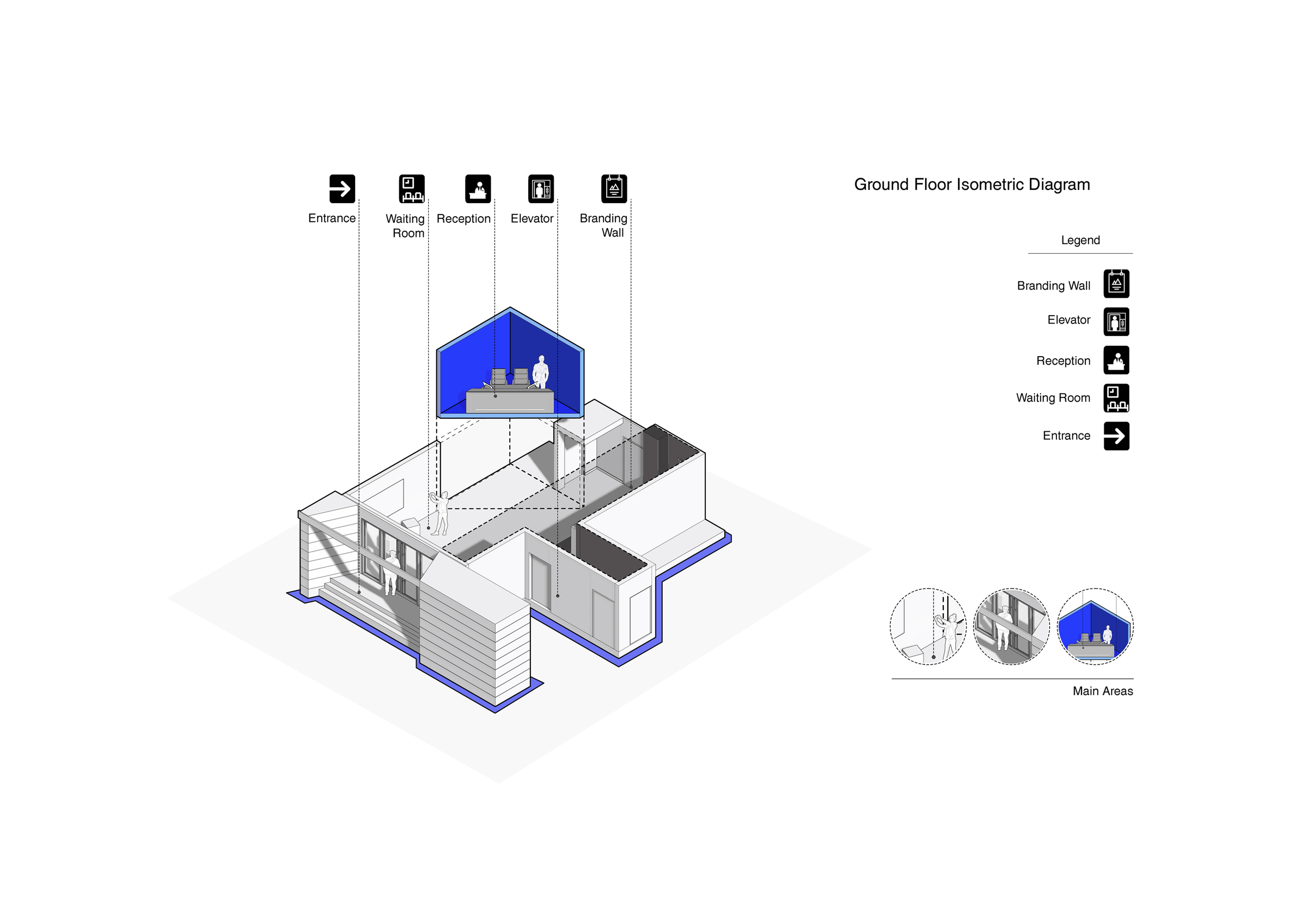 Ground Floor Isometric Diagram