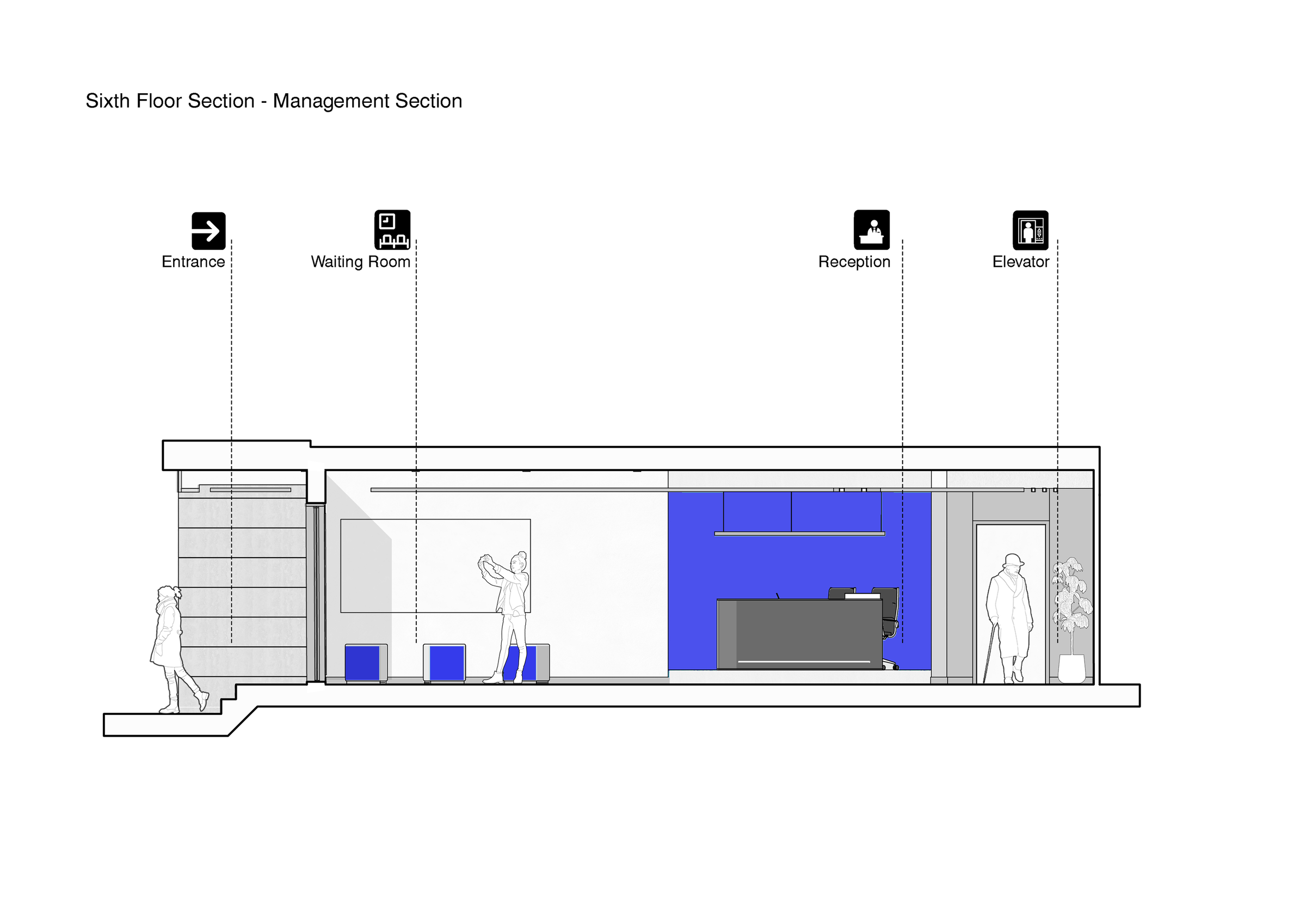 Ground Floor Section -Entrance