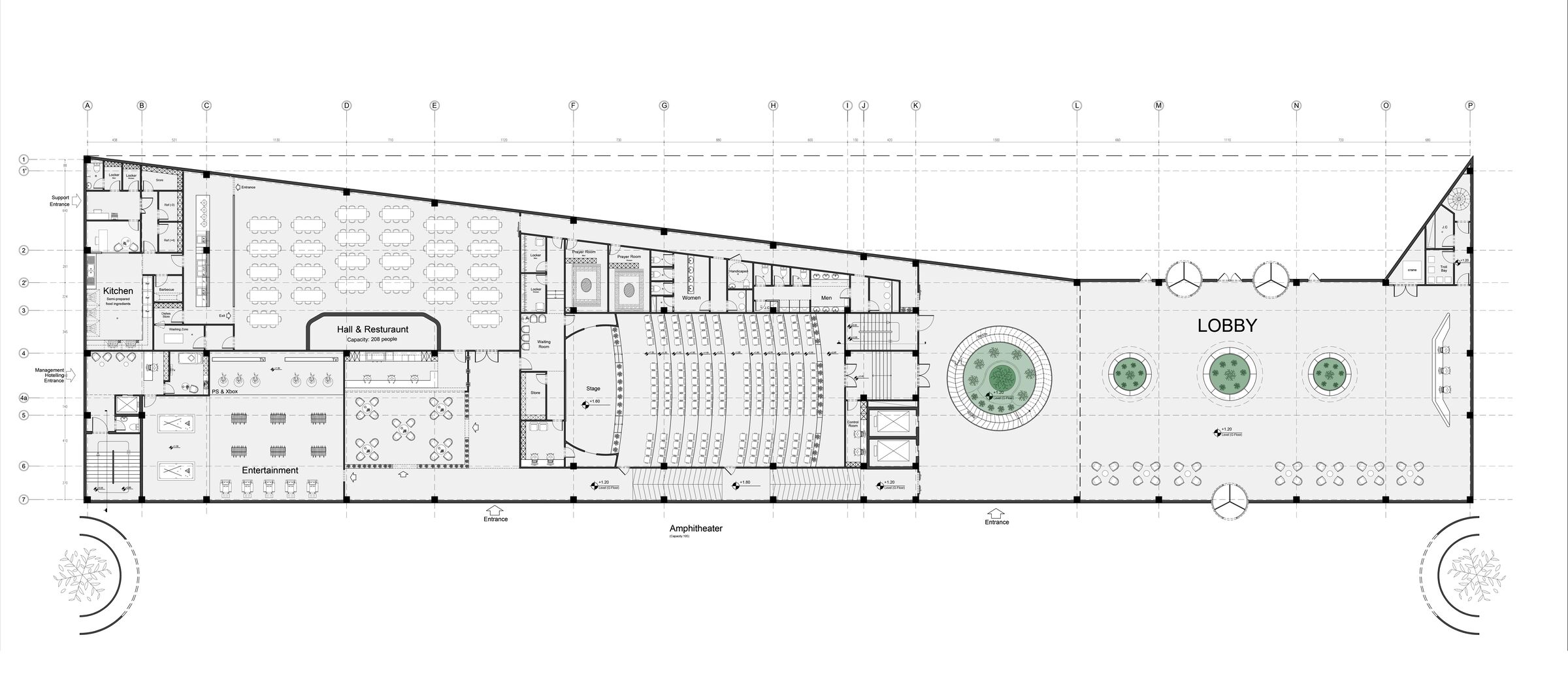 G Floor drawing