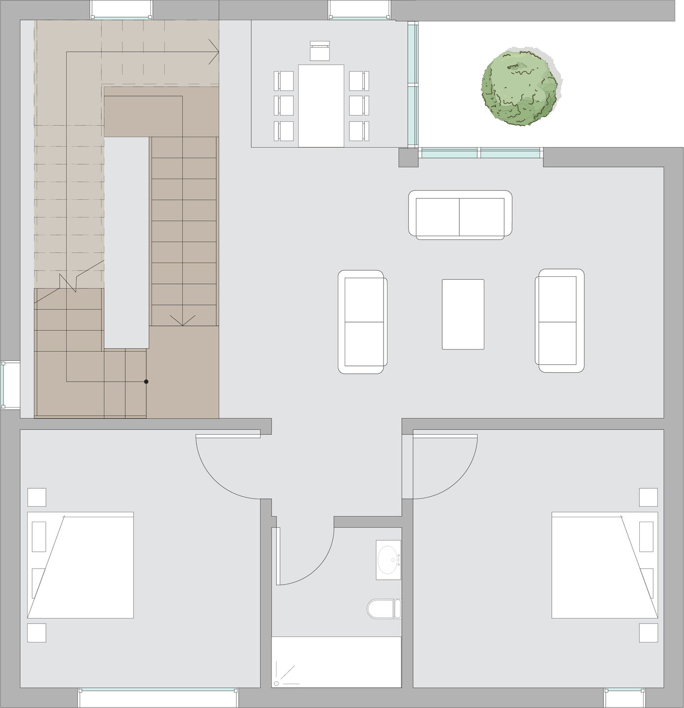 first floor
