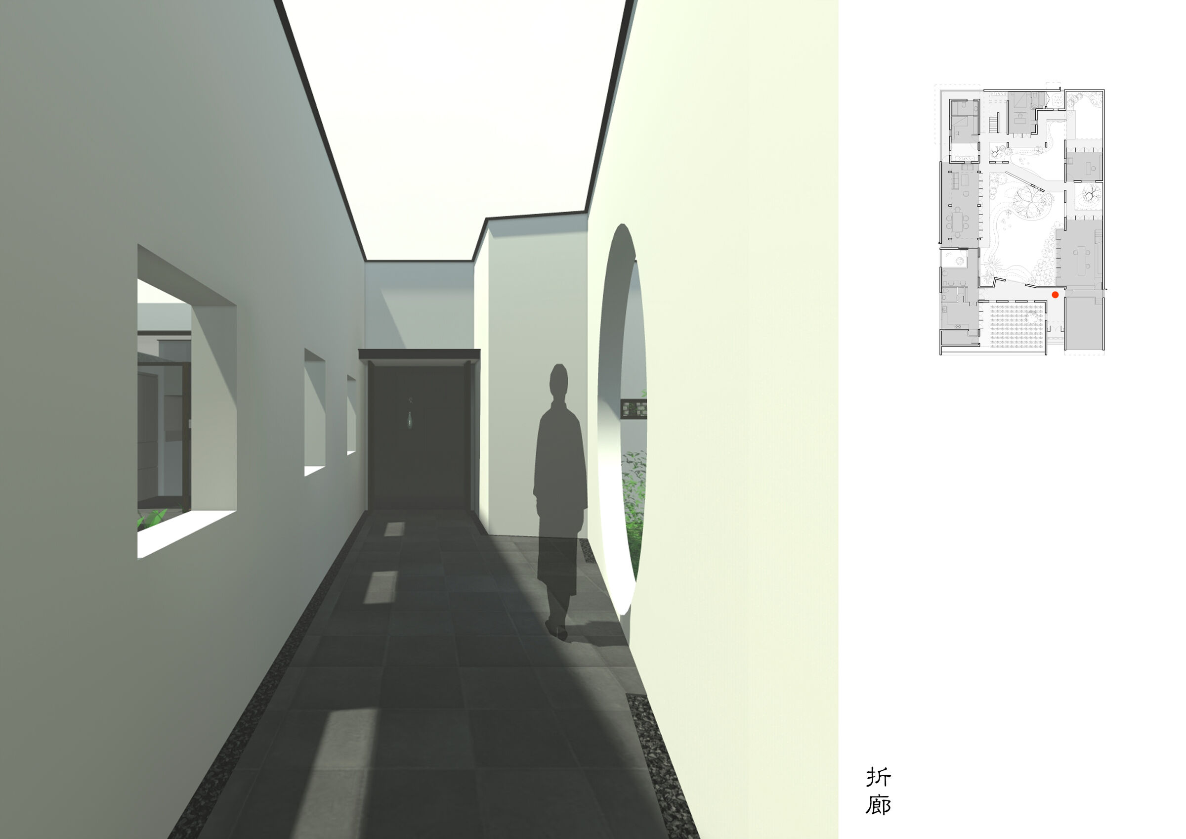 Entrance corridor