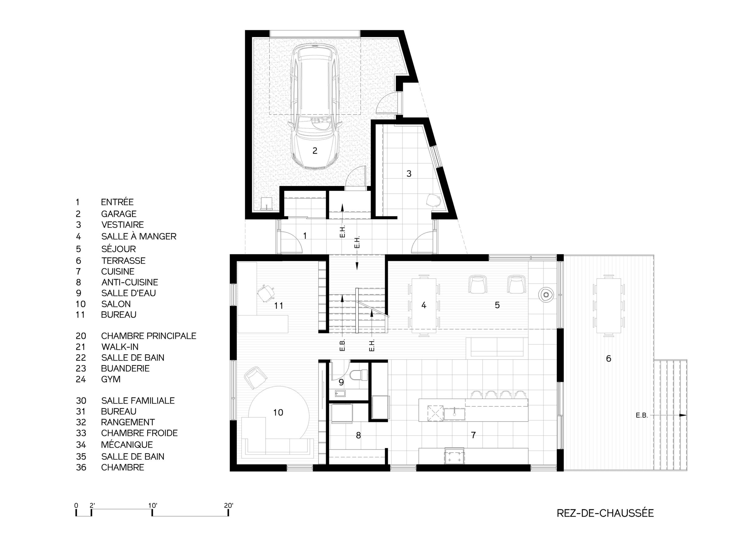 Main floor plan