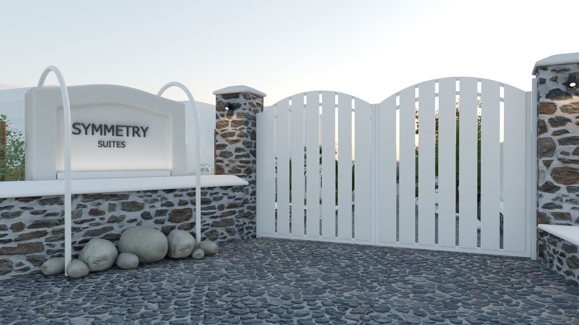 Visualization of Symmetry Suites entrance