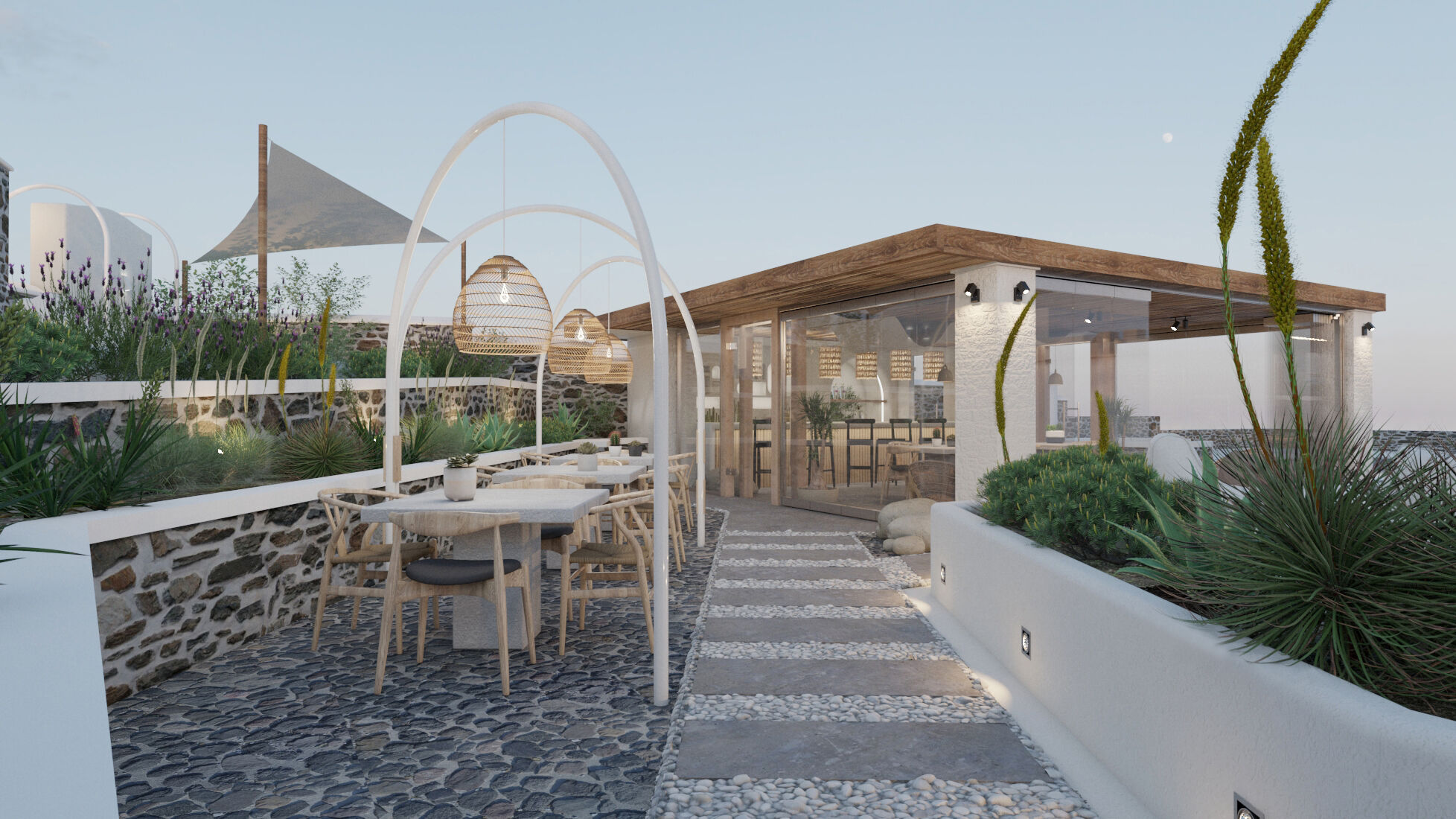 Visualization of dining area